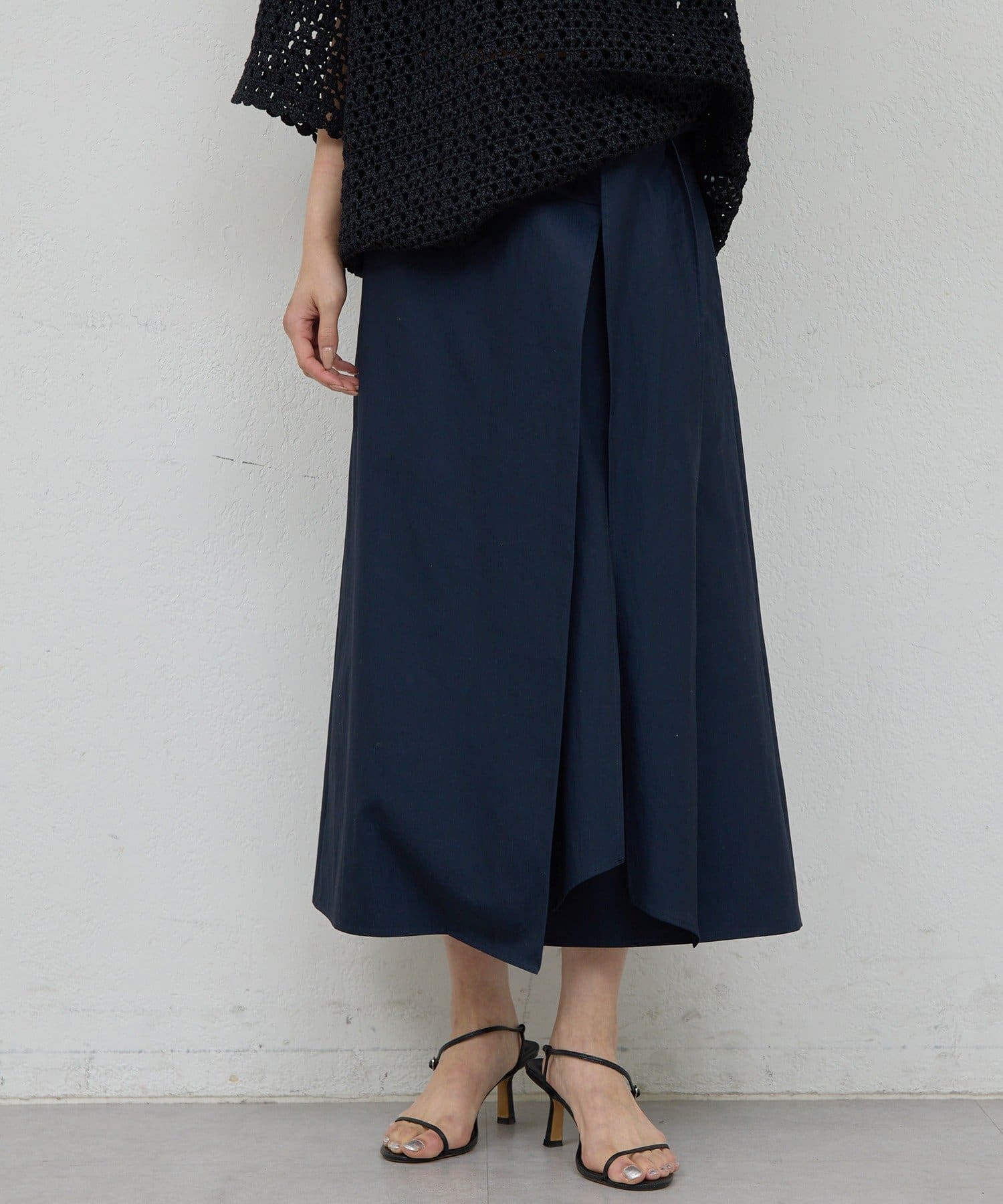 GALLARDAGALANTE(ガリャルダガランテ) 【HERITANOVUM】タイドラップスカート