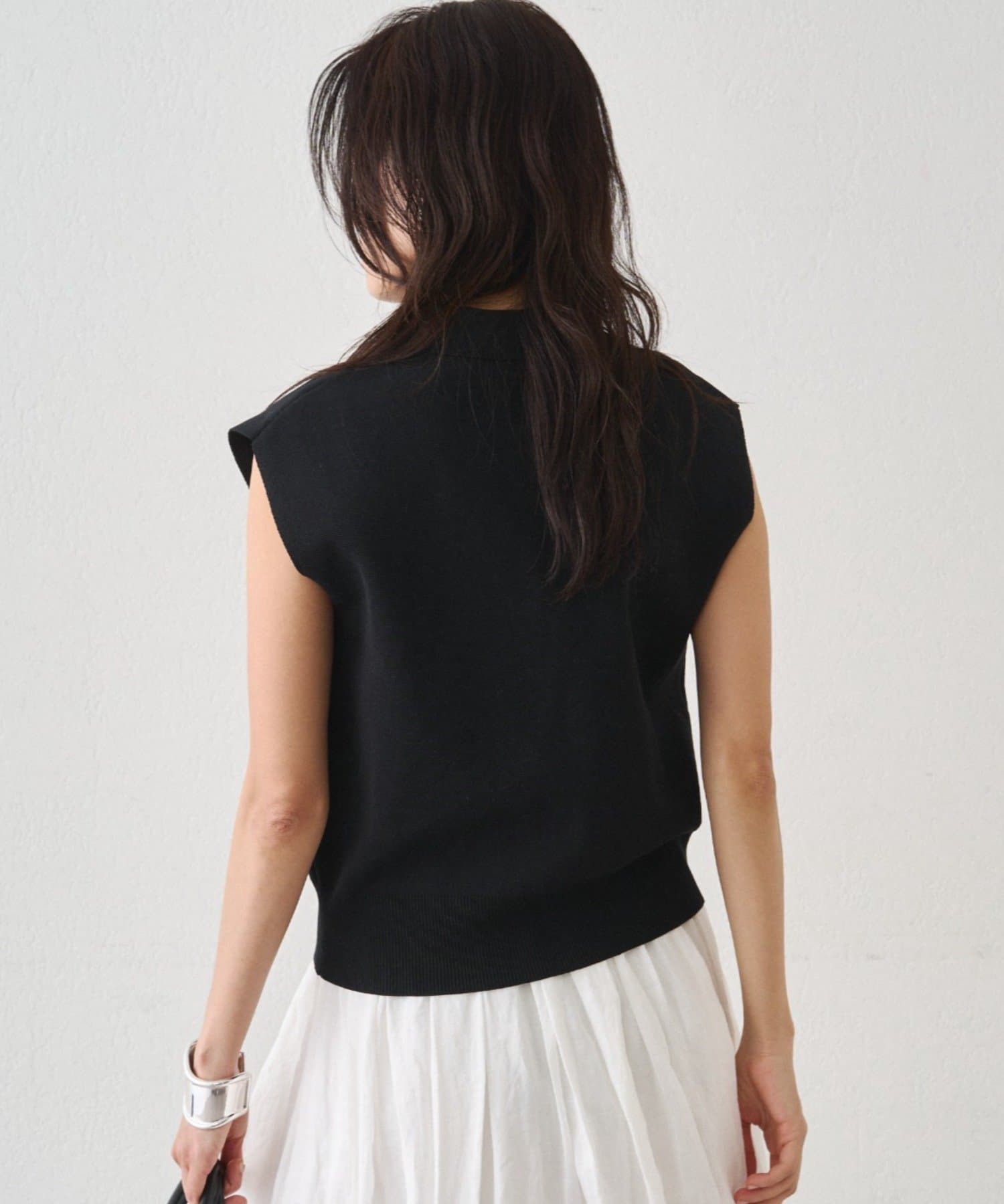 LOUNGEDRESS(ラウンジドレス) 総針衿ニット