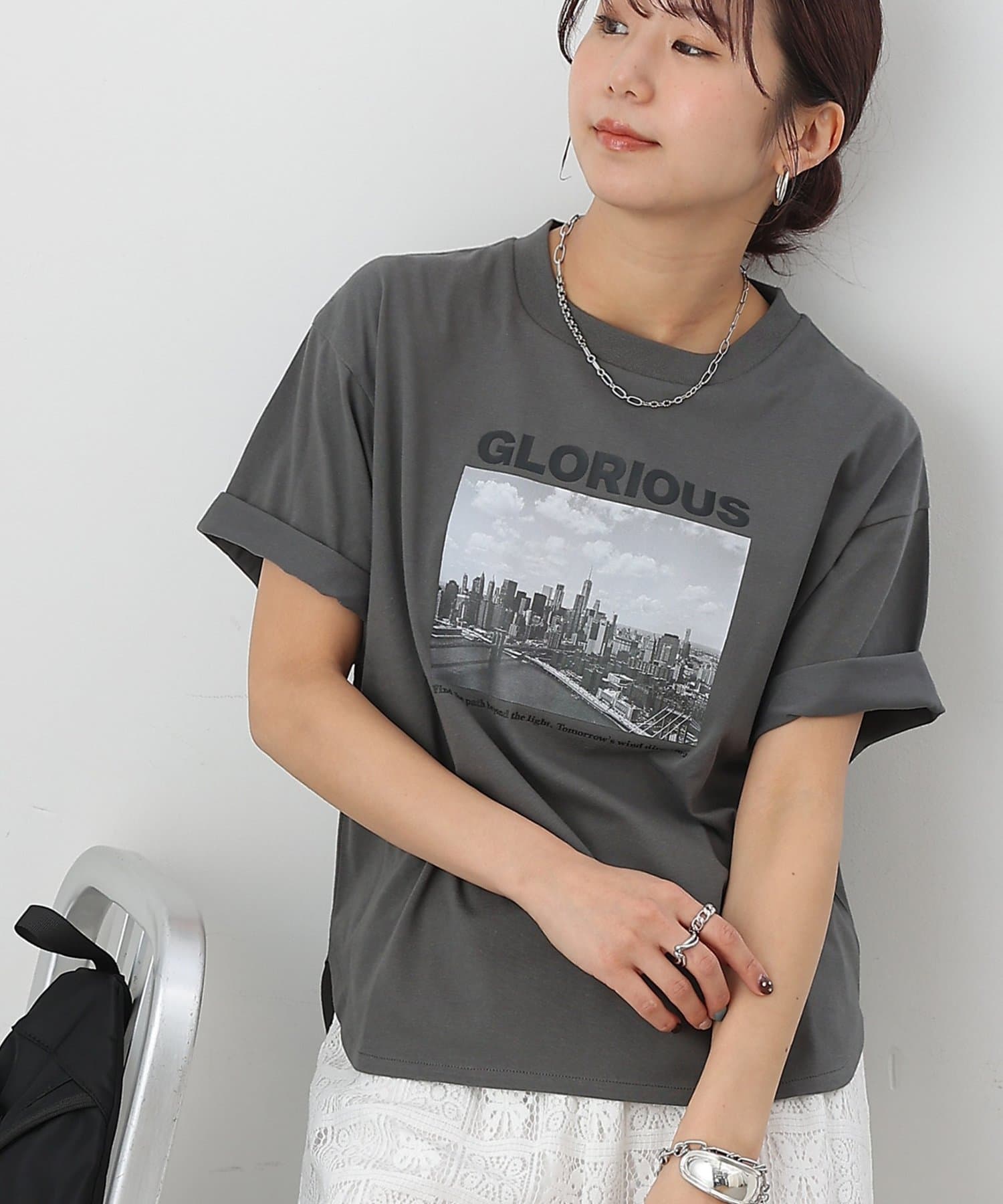 COLONY 2139(コロニー トゥーワンスリーナイン) photoプリントTシャツ