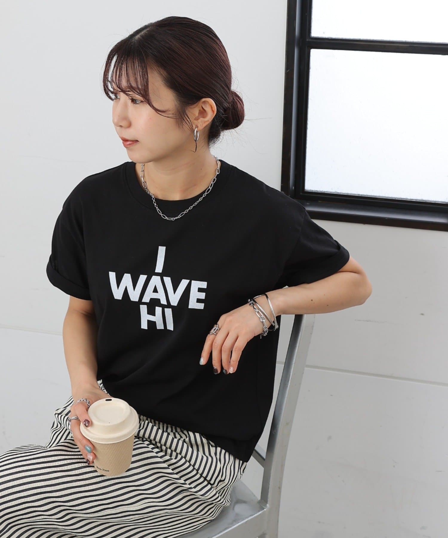 COLONY 2139(コロニー トゥーワンスリーナイン) I WAVE HI Tシャツ