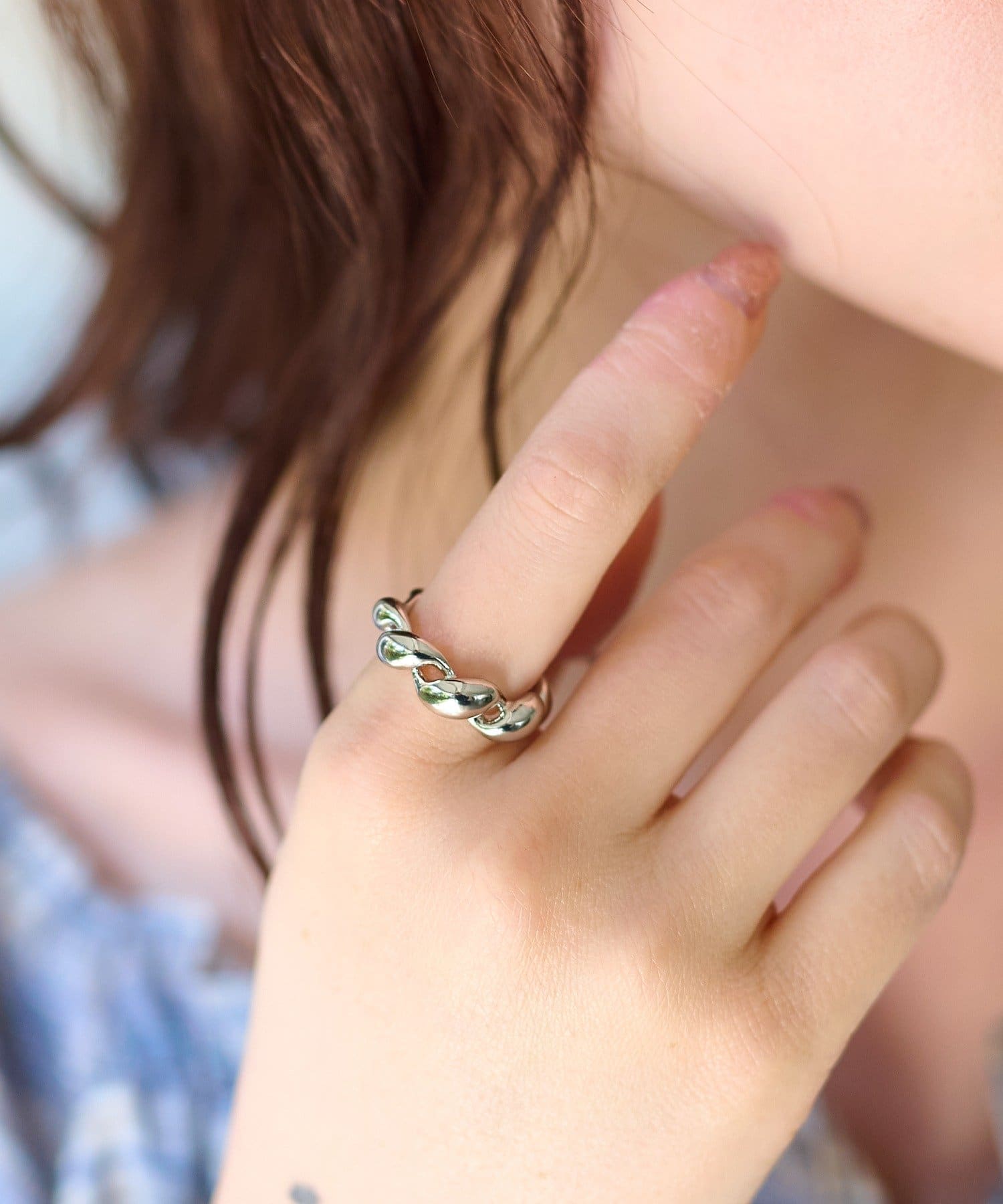 Kastane(カスタネ) 【fiw./3.12(木)12:00発売】ボリュームツイストリング