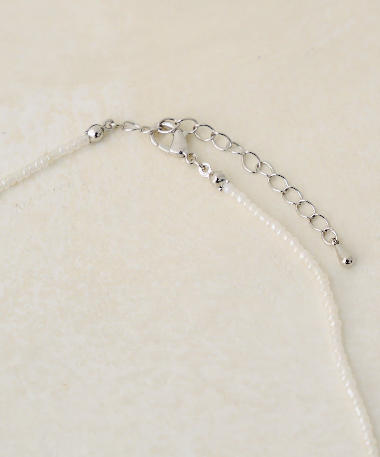 Kastane(カスタネ) 【fiw./3.12(木)12:00発売/WEB先行】ビーズフラワーネックレス