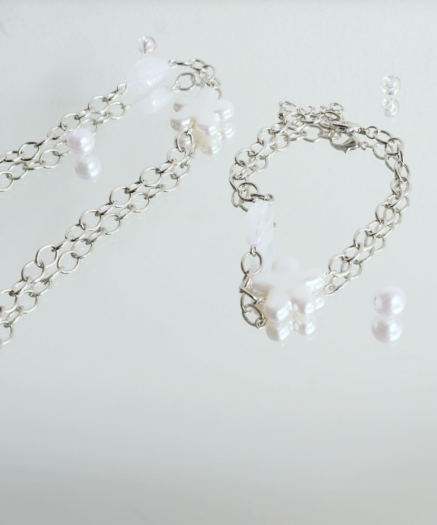 Kastane(カスタネ) 【fiw./3.12(木)12:00発売/WEB先行】シェルフラワーブレス