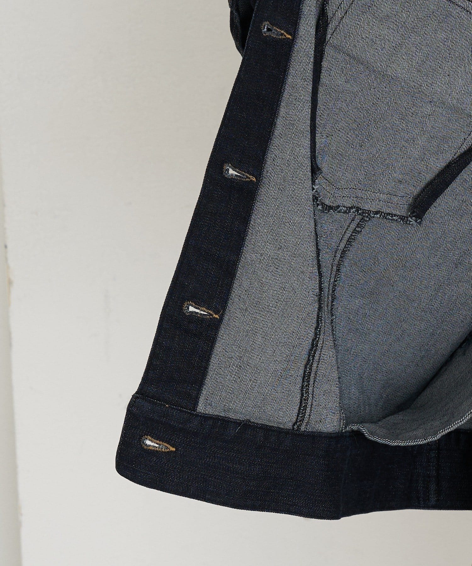 RAY CASSIN(レイカズン) 【セットアップで着られる】ウエストシェイプデニムGジャン