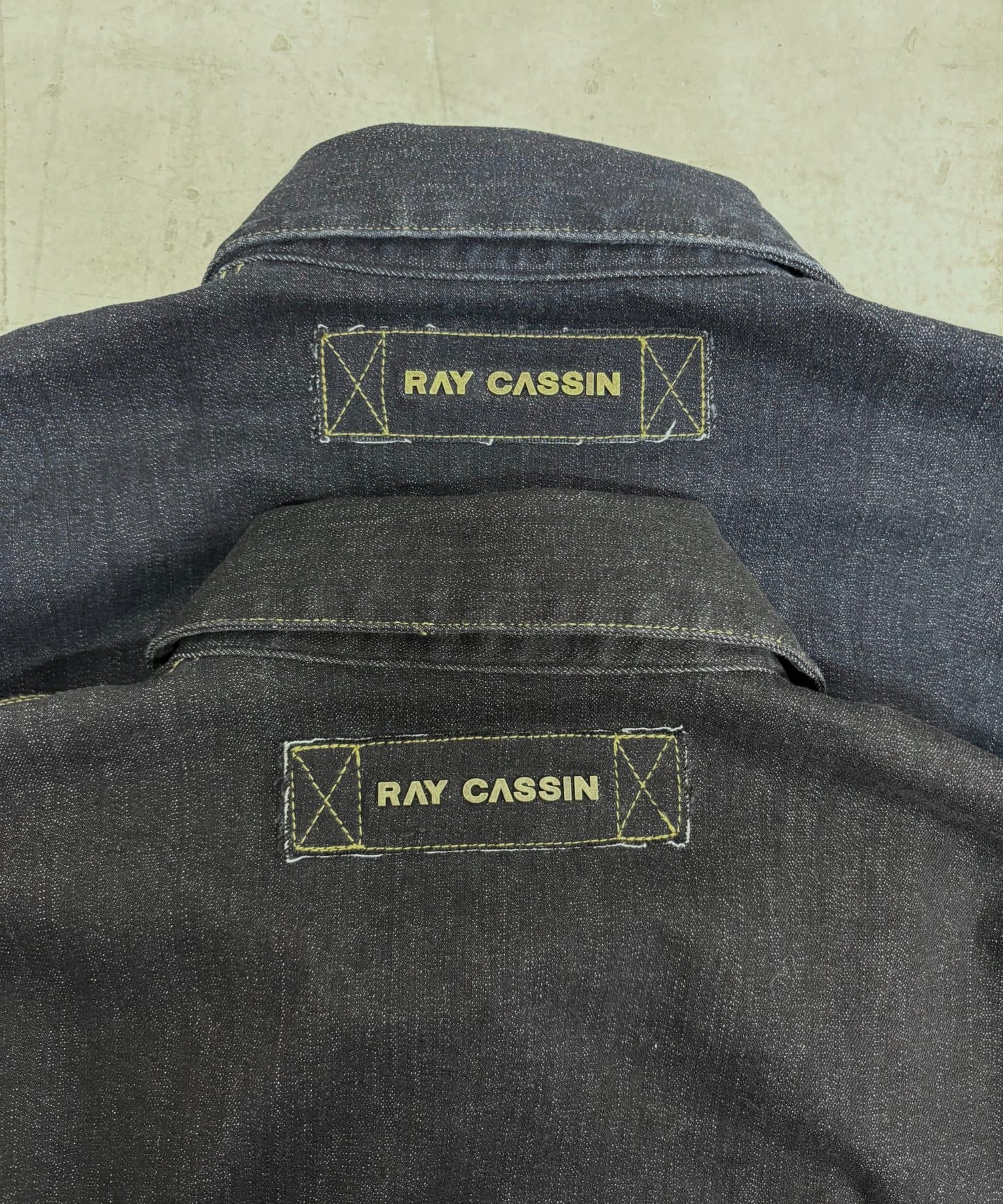 RAY CASSIN(レイカズン) 【セットアップで着られる】ウエストシェイプデニムGジャン