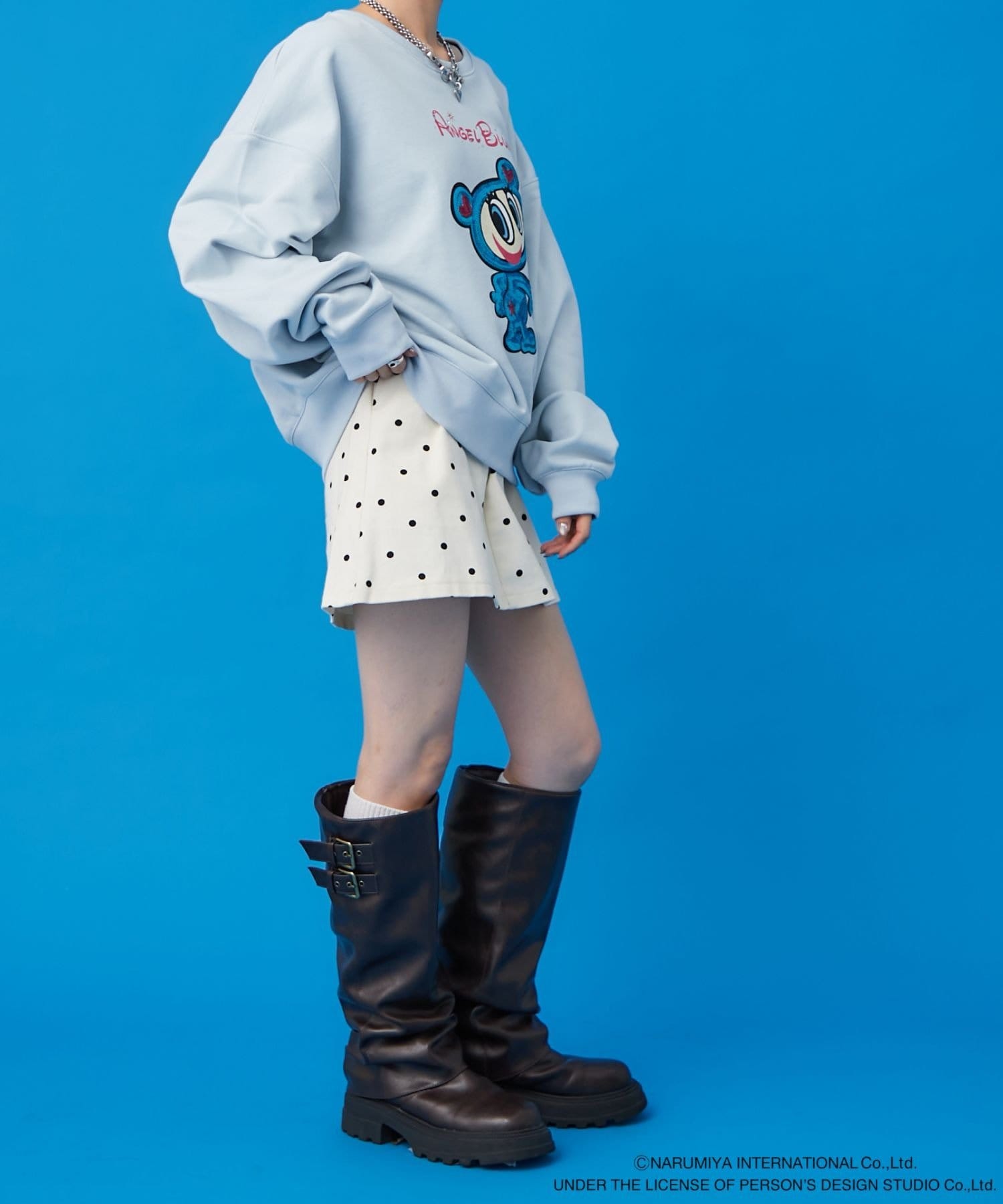 w closet(ダブルクローゼット) 【ナカムラくん】1月23日 18:30～予約受付開始！ナカムラくんスパンコールスウェット