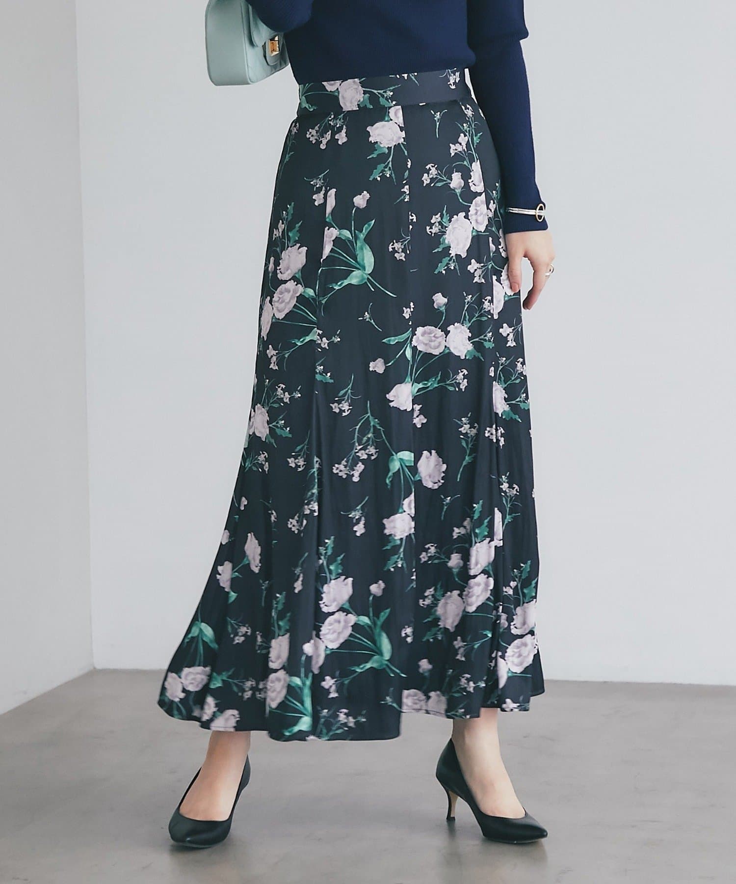 OUTLET(アウトレット) 【La boutique BonBon】ミストガーデンマーメイドスカート