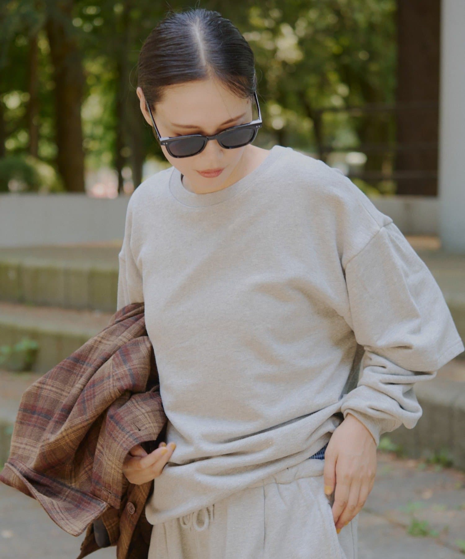 OUTLET(アウトレット) 【Kastane】レイヤードスリーブスウェットシャツ