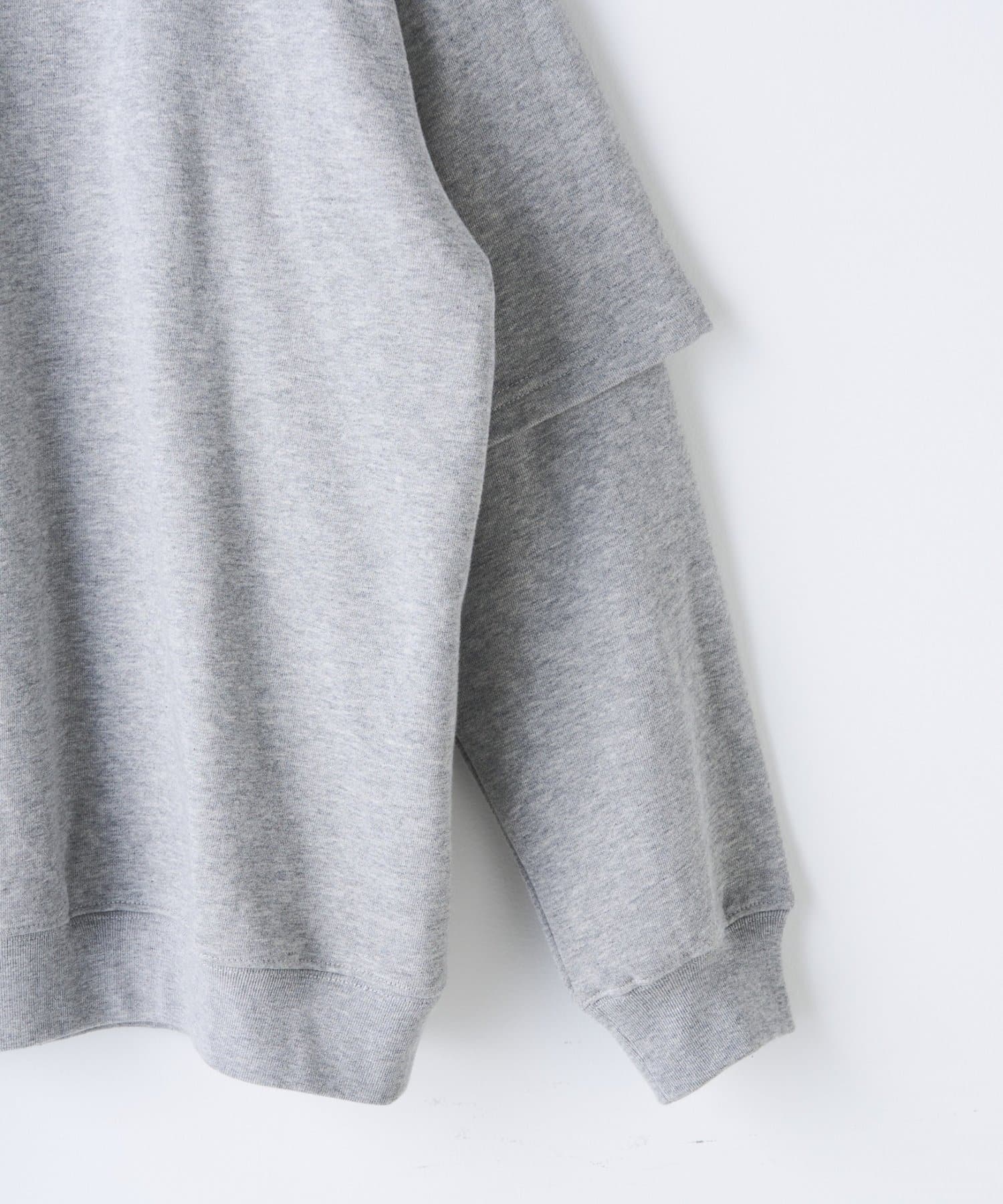 OUTLET(アウトレット) 【Kastane】レイヤードスリーブスウェットシャツ