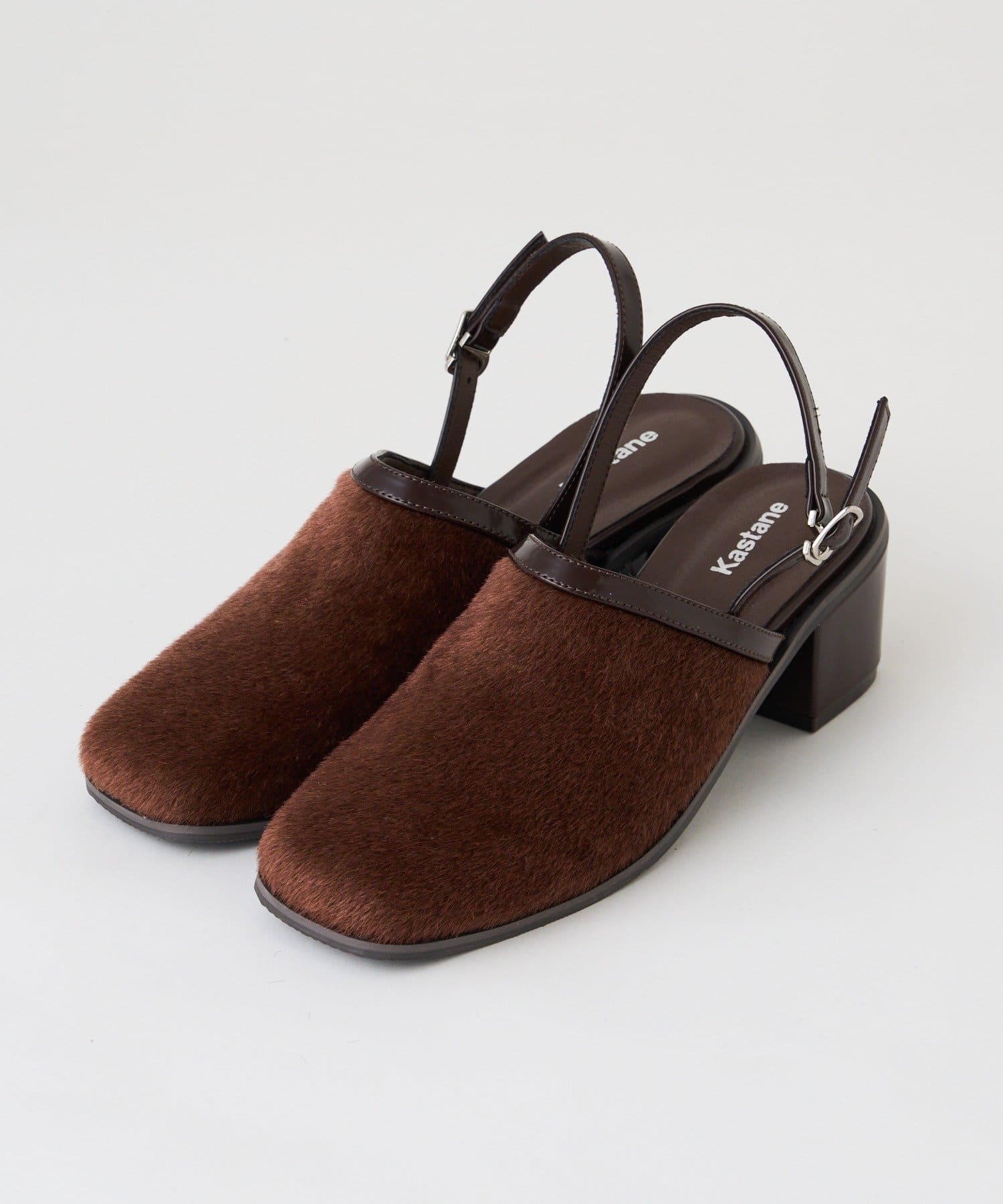 OUTLET(アウトレット) 【Kastane】ハラコパイピングヒール