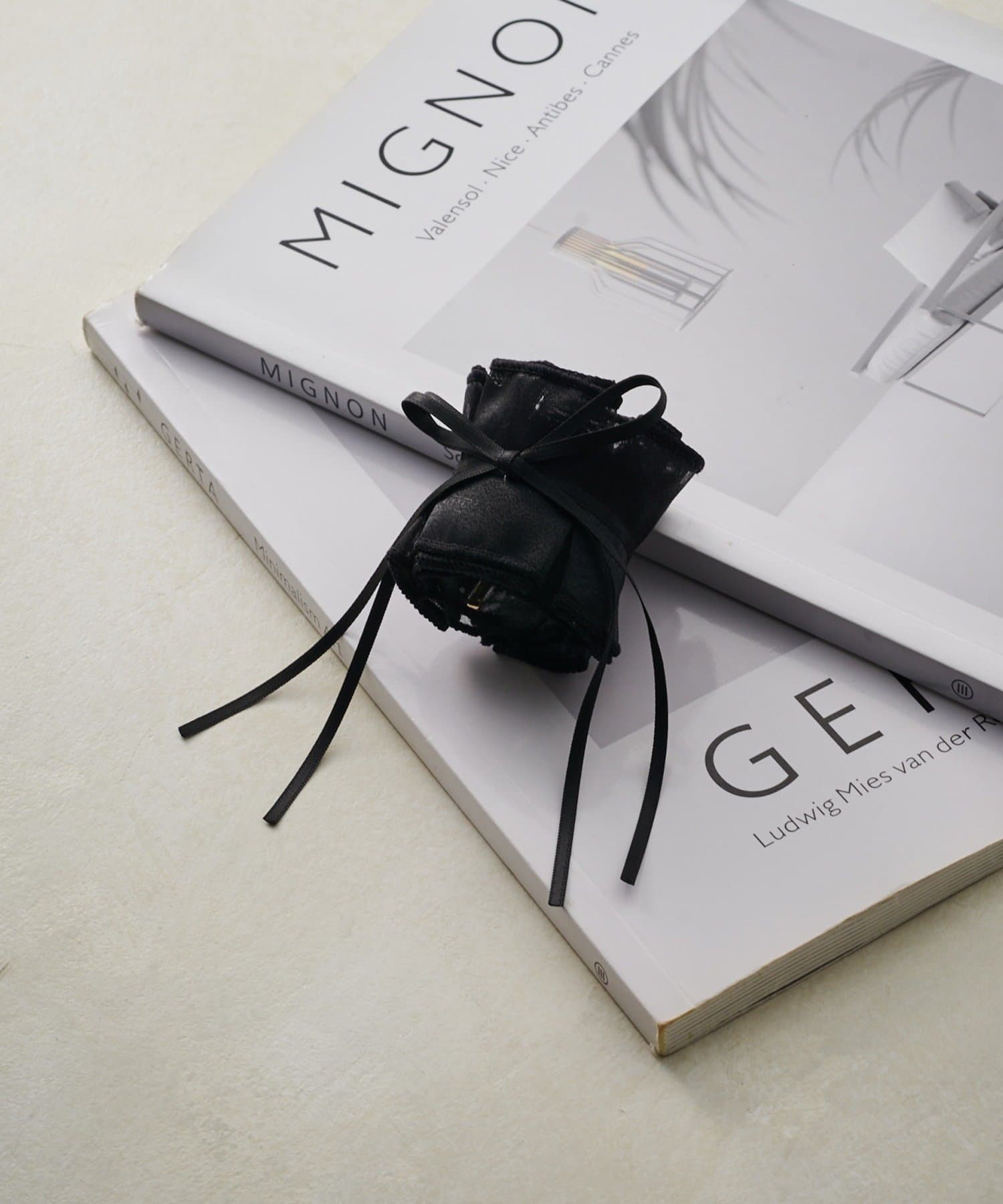 Lattice(ラティス) 【2/12 12:00~販売】【keeco企画】リボン付きシアーロールヘアカフ