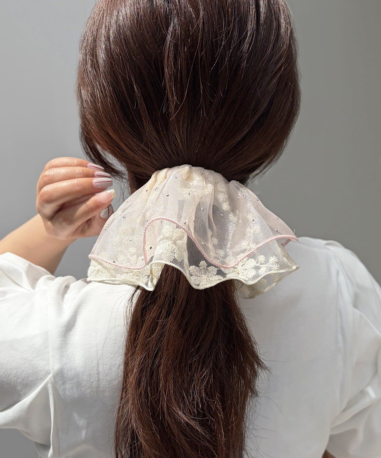 Lattice(ラティス) 【5/4 11:00~販売】【sango企画】シアーストーン付きロールヘアカフ