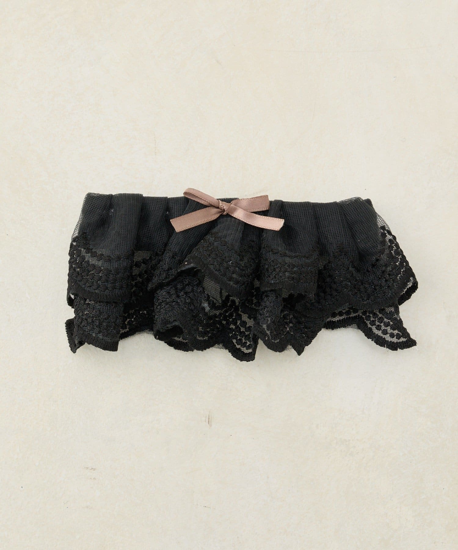 Lattice(ラティス) 【2/12 12:00~販売】【sango企画】リボン付きレースロールヘアカフ