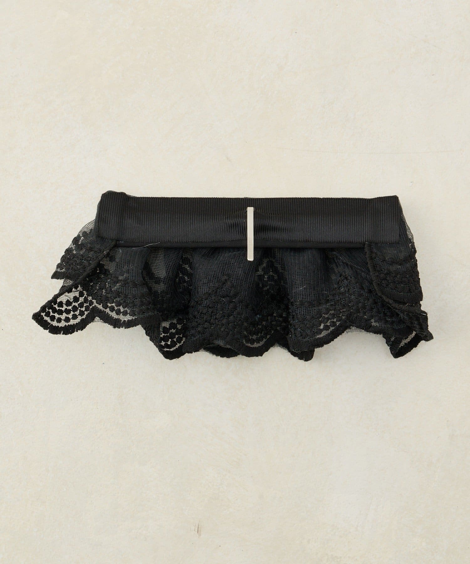 Lattice(ラティス) 【2/12 12:00~販売】【sango企画】リボン付きレースロールヘアカフ