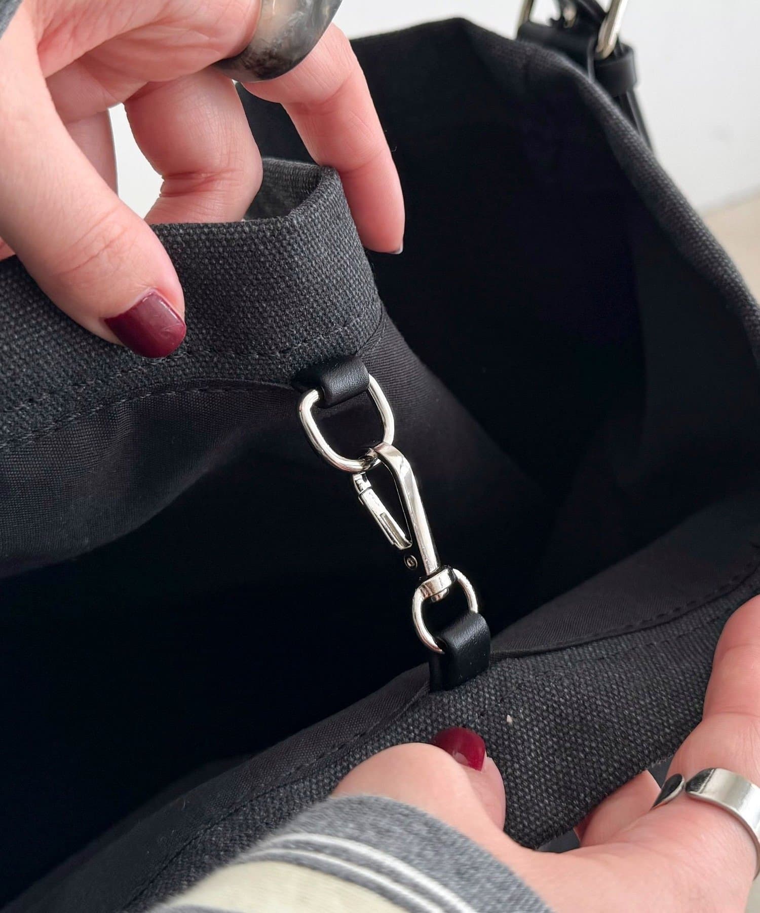 FREDY & GLOSTER(フレディ アンド グロスター) キャンバスビッグショルダーバッグ