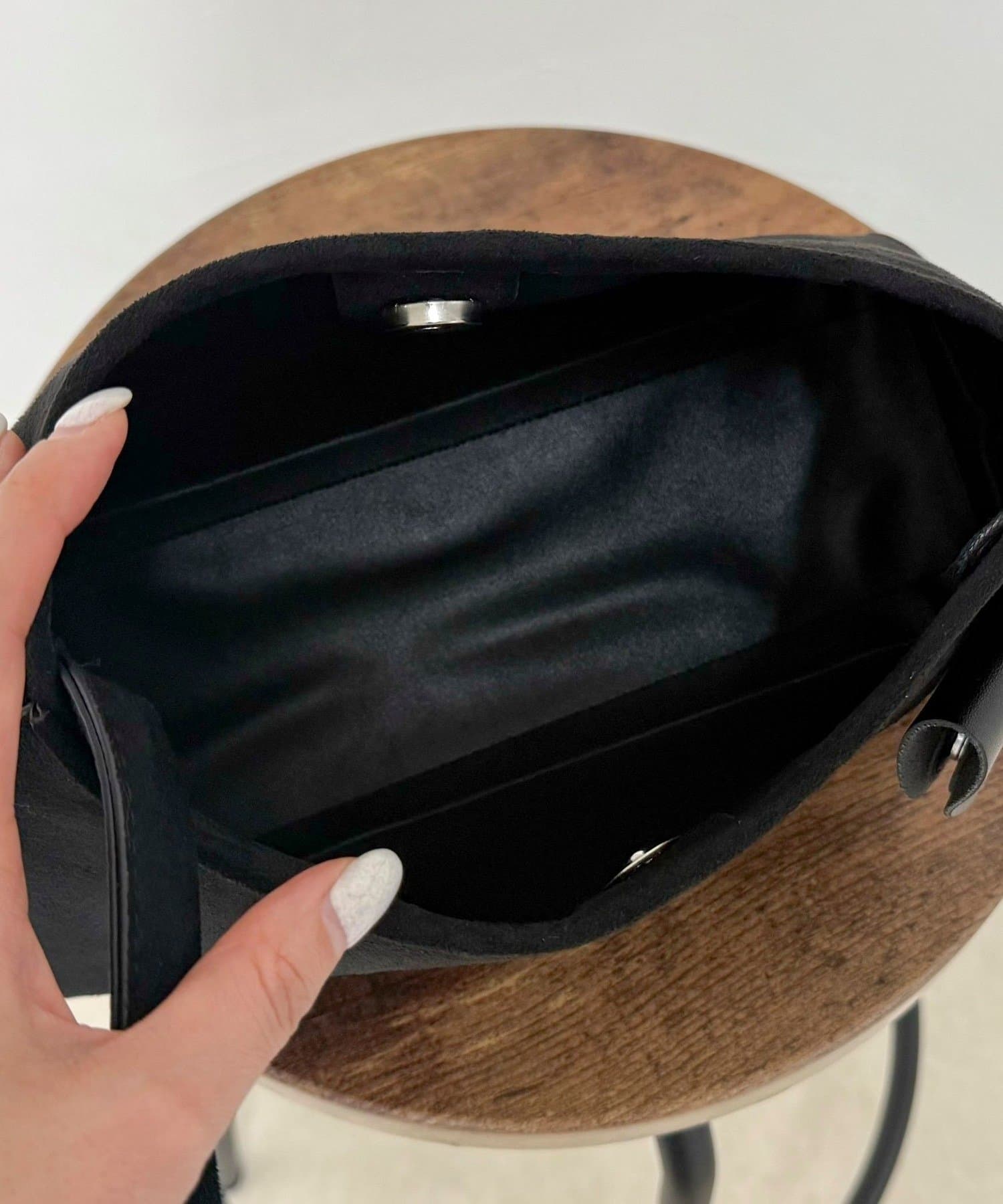 FREDY & GLOSTER(フレディ アンド グロスター) ホルダーチャーム付きワンハンドルバッグ