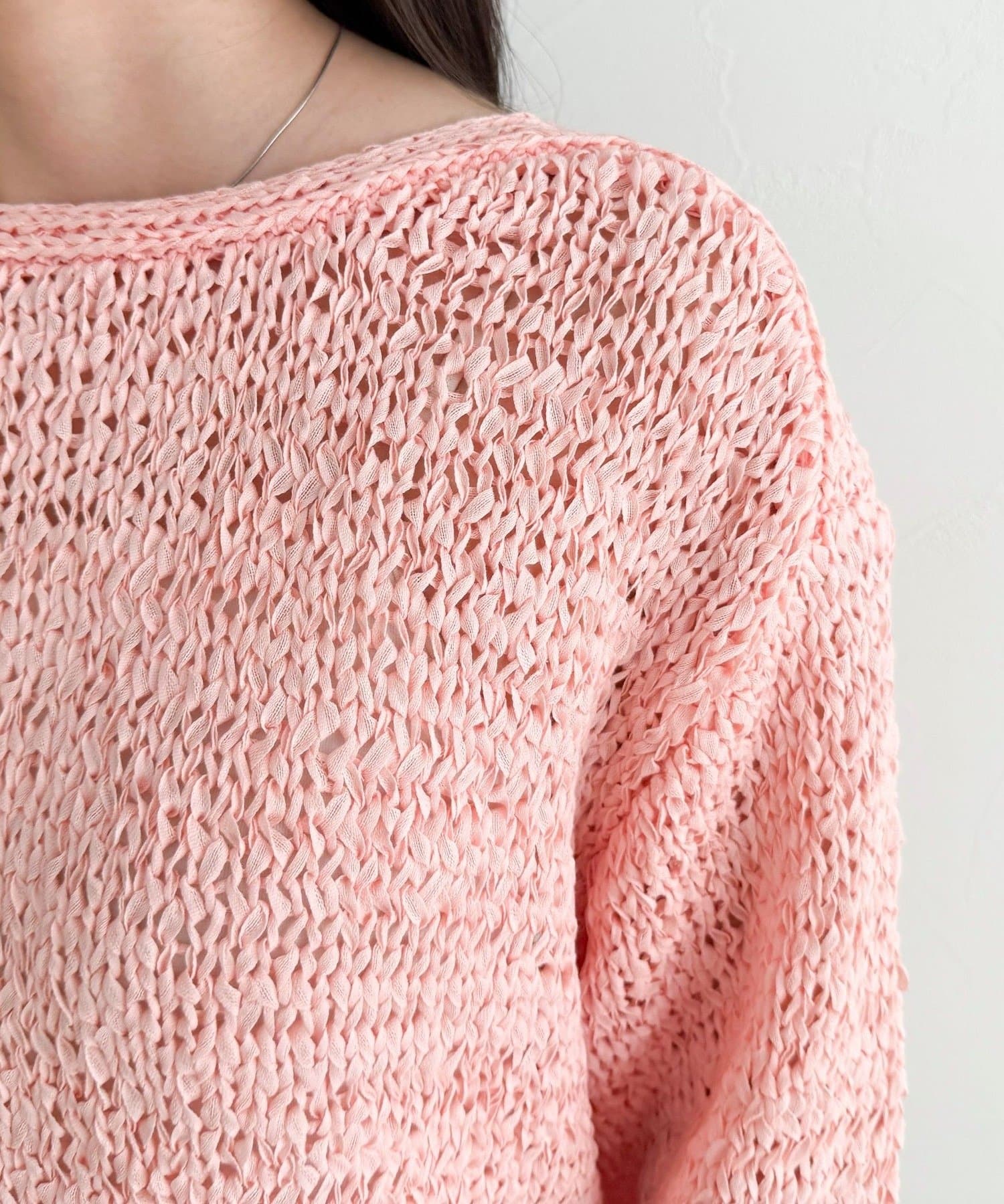 FREDY & GLOSTER(フレディ アンド グロスター) テープヤーンニットプルオーバー