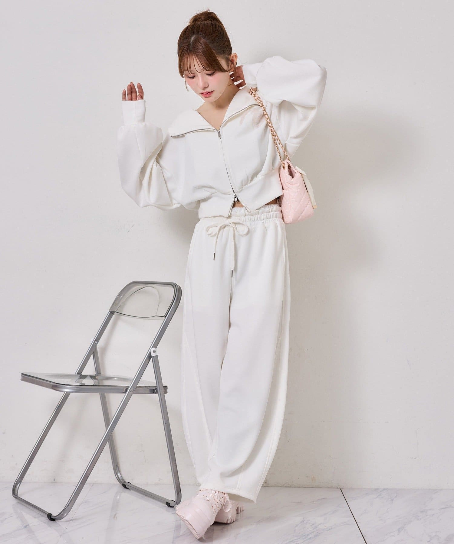 one after another NICE CLAUP(ワンアフターアナザー ナイスクラップ) チェーンショルダー2WAYバッグ