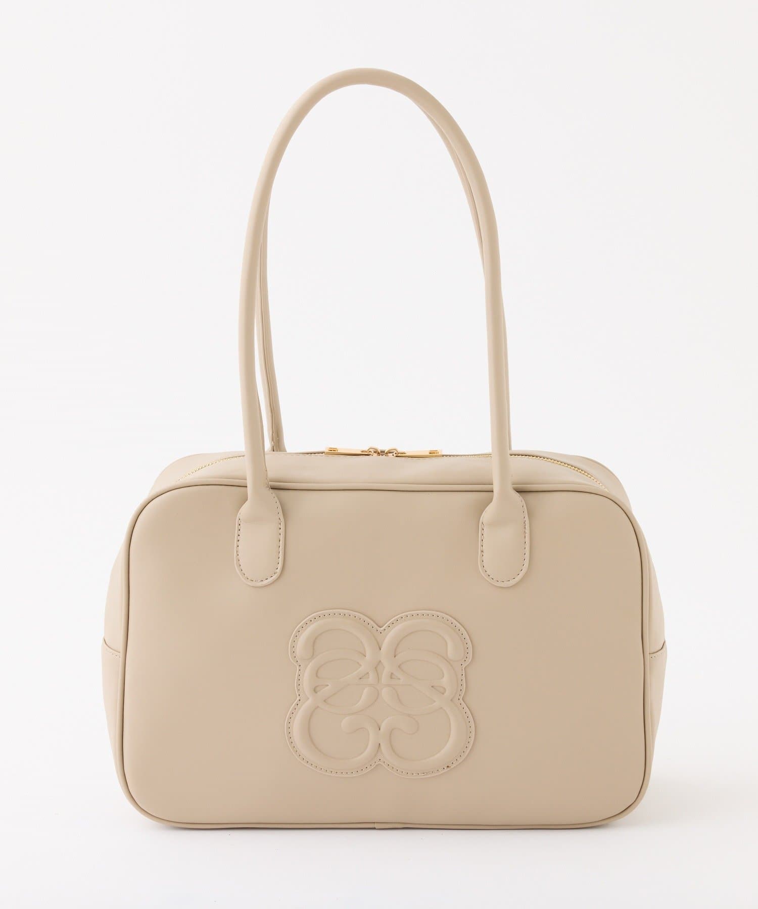 Seemi.by NICE CLAUP(シーミーバイナイスクラップ) キャリーオンエンボスロゴバッグ