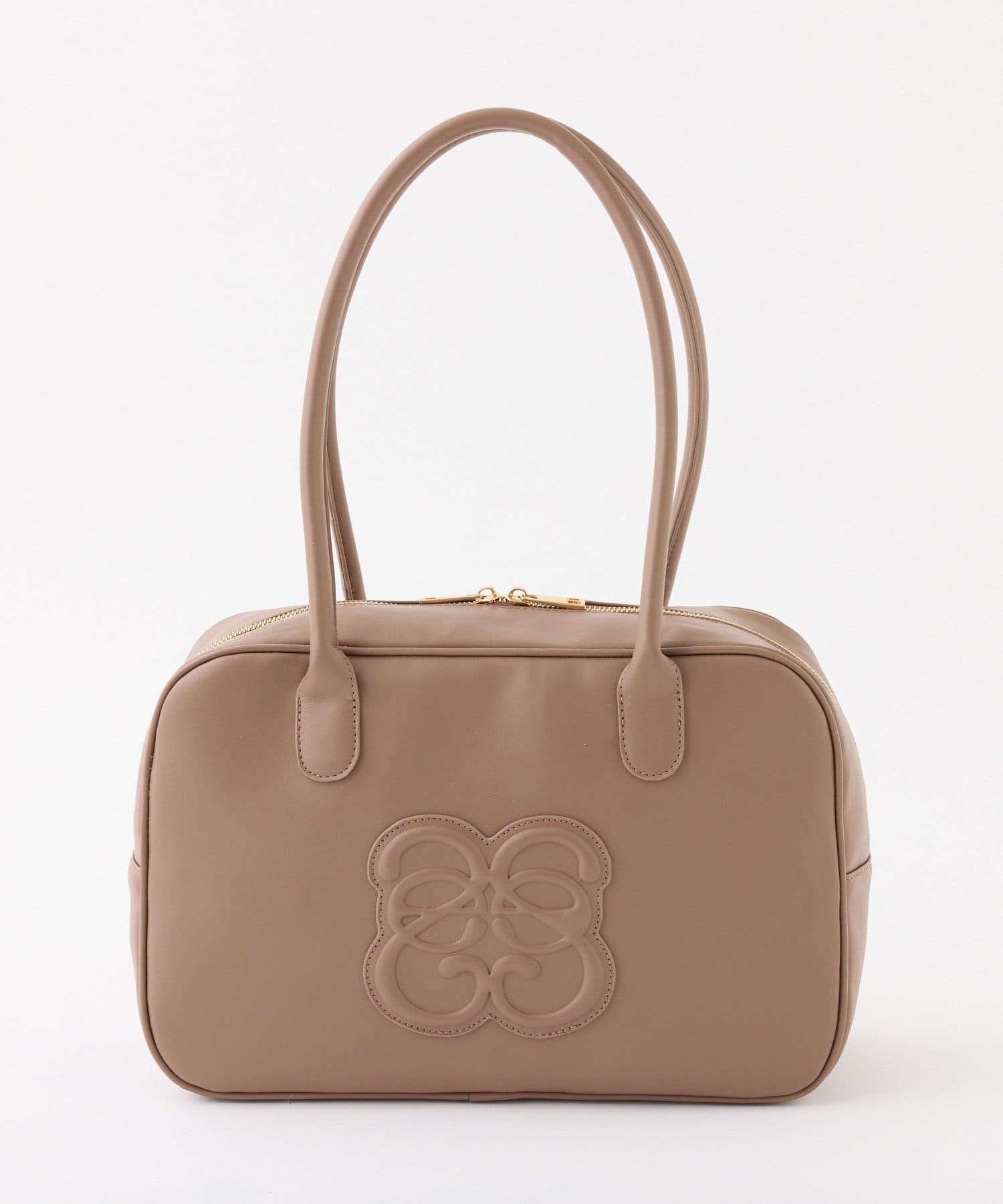 Seemi.by NICE CLAUP(シーミーバイナイスクラップ) キャリーオンエンボスロゴバッグ