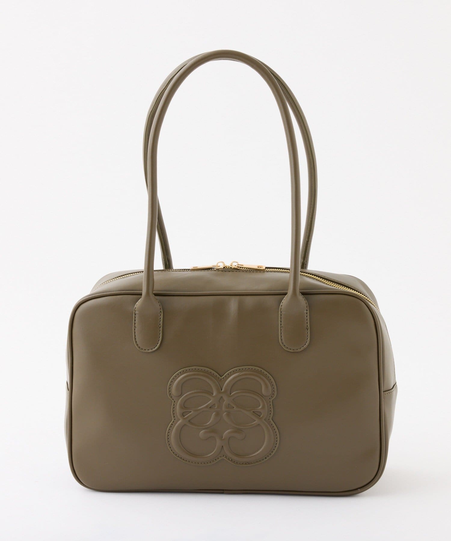 Seemi.by NICE CLAUP(シーミーバイナイスクラップ) キャリーオンエンボスロゴバッグ