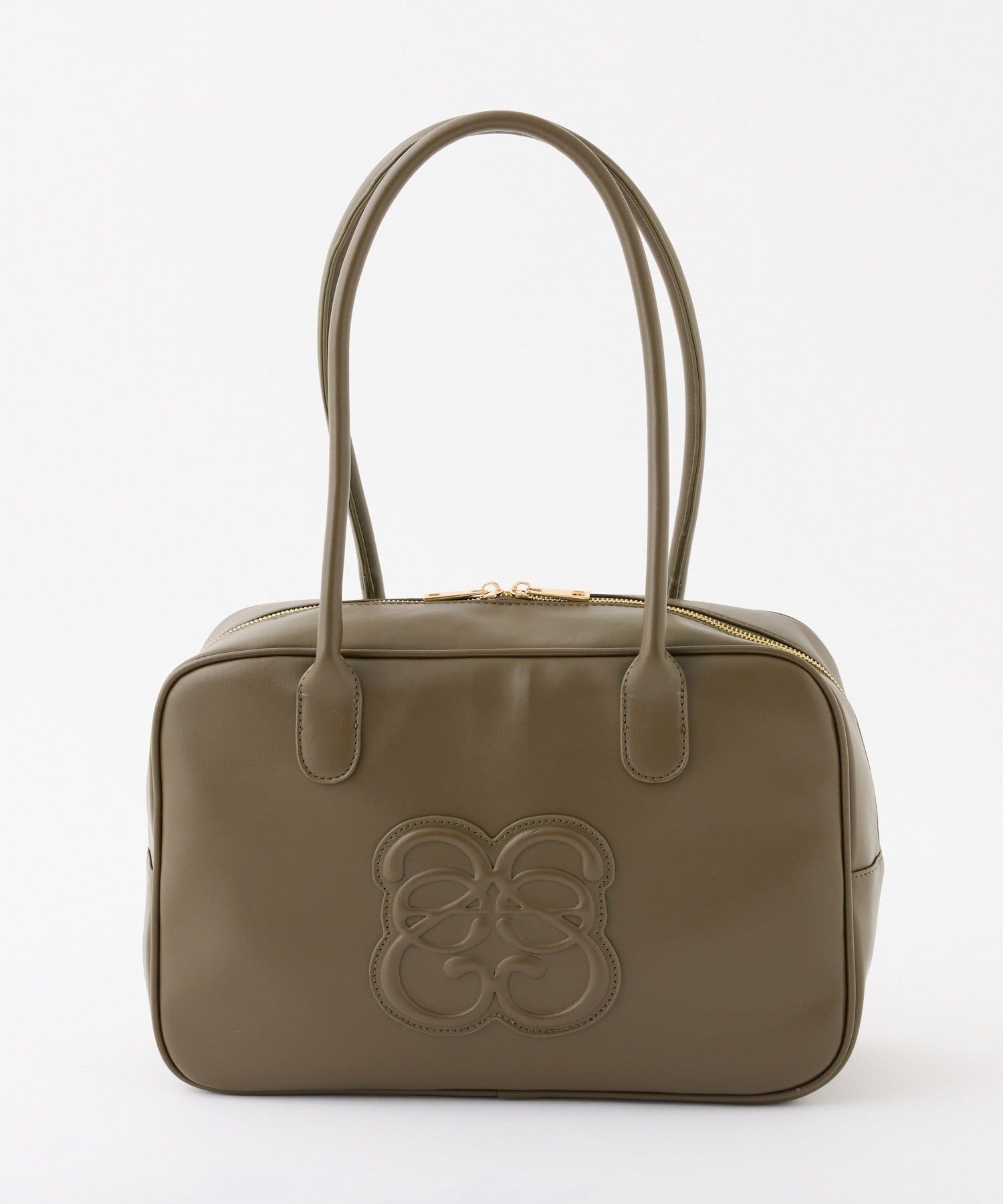 Seemi.by NICE CLAUP(シーミーバイナイスクラップ) キャリーオンエンボスロゴバッグ