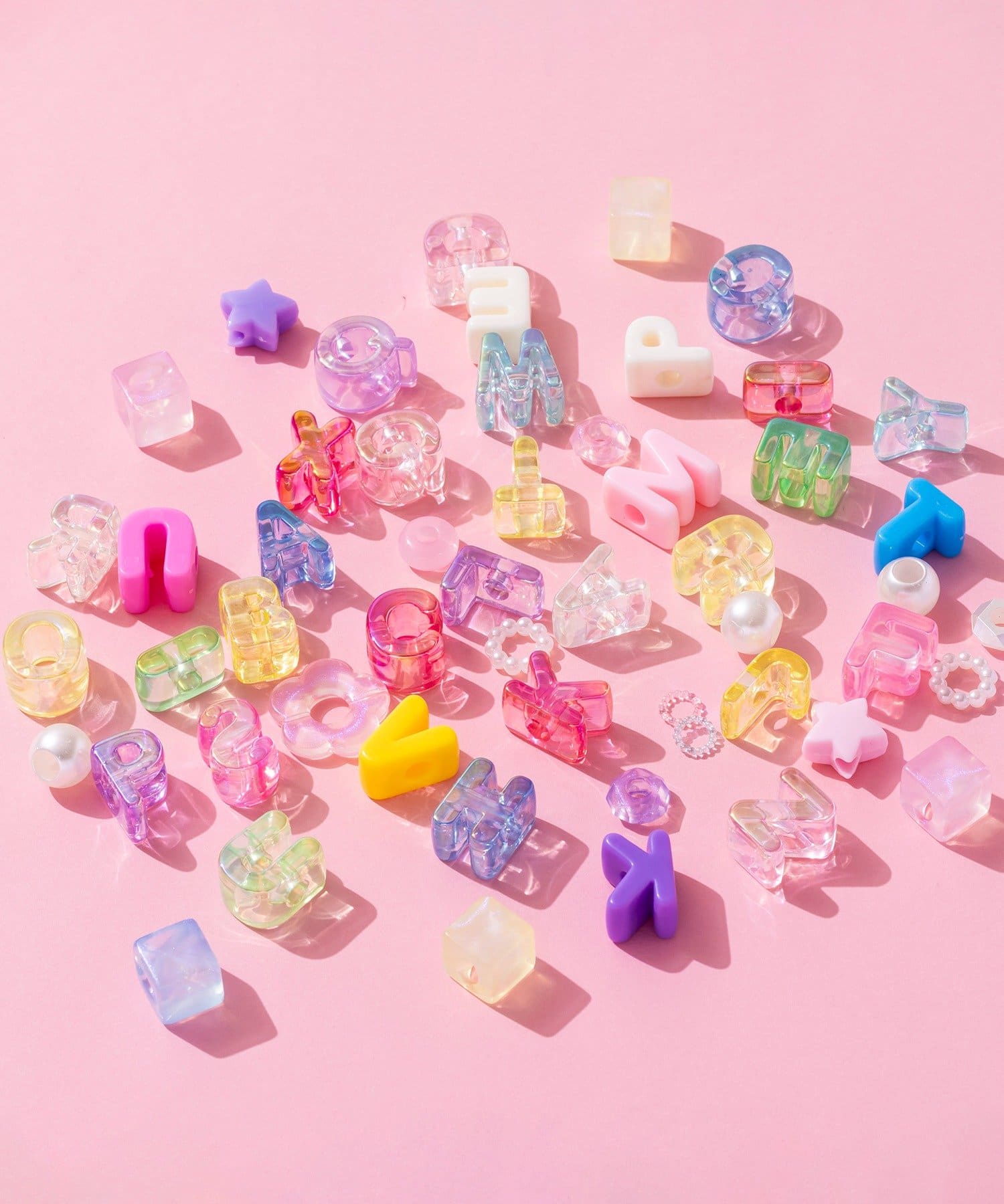 3COINS(スリーコインズ) アルファベットビーズ：大