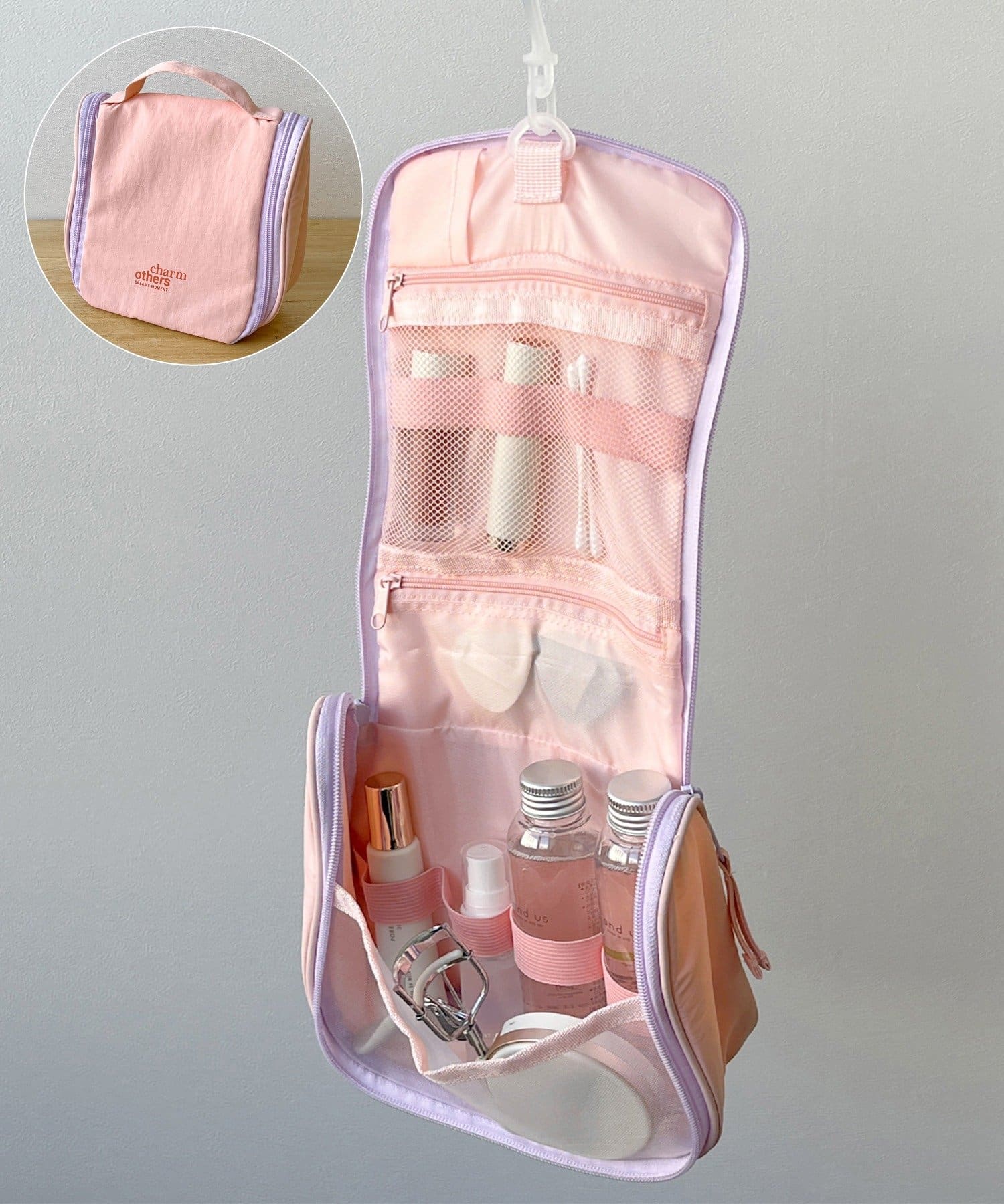 3COINS(スリーコインズ) アメニティポーチ