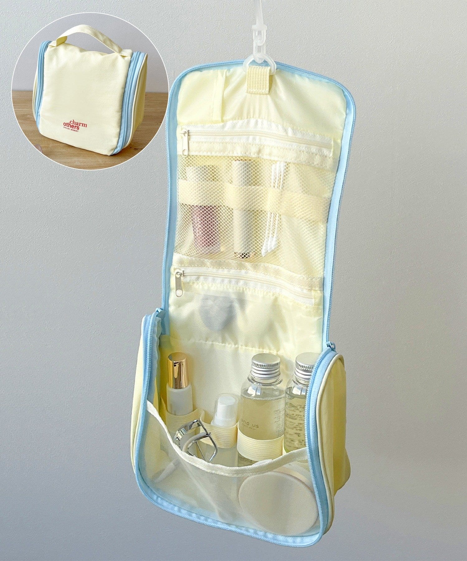 3COINS(スリーコインズ) アメニティポーチ