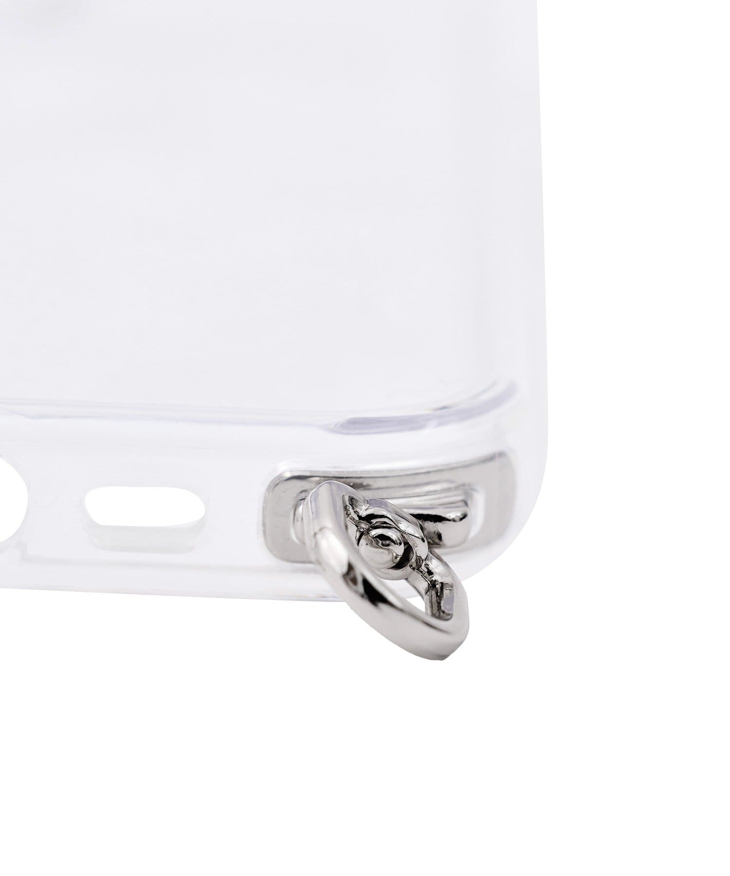 3COINS(スリーコインズ) ショルダーホール付きスマホケース：iPhone15/16/17用