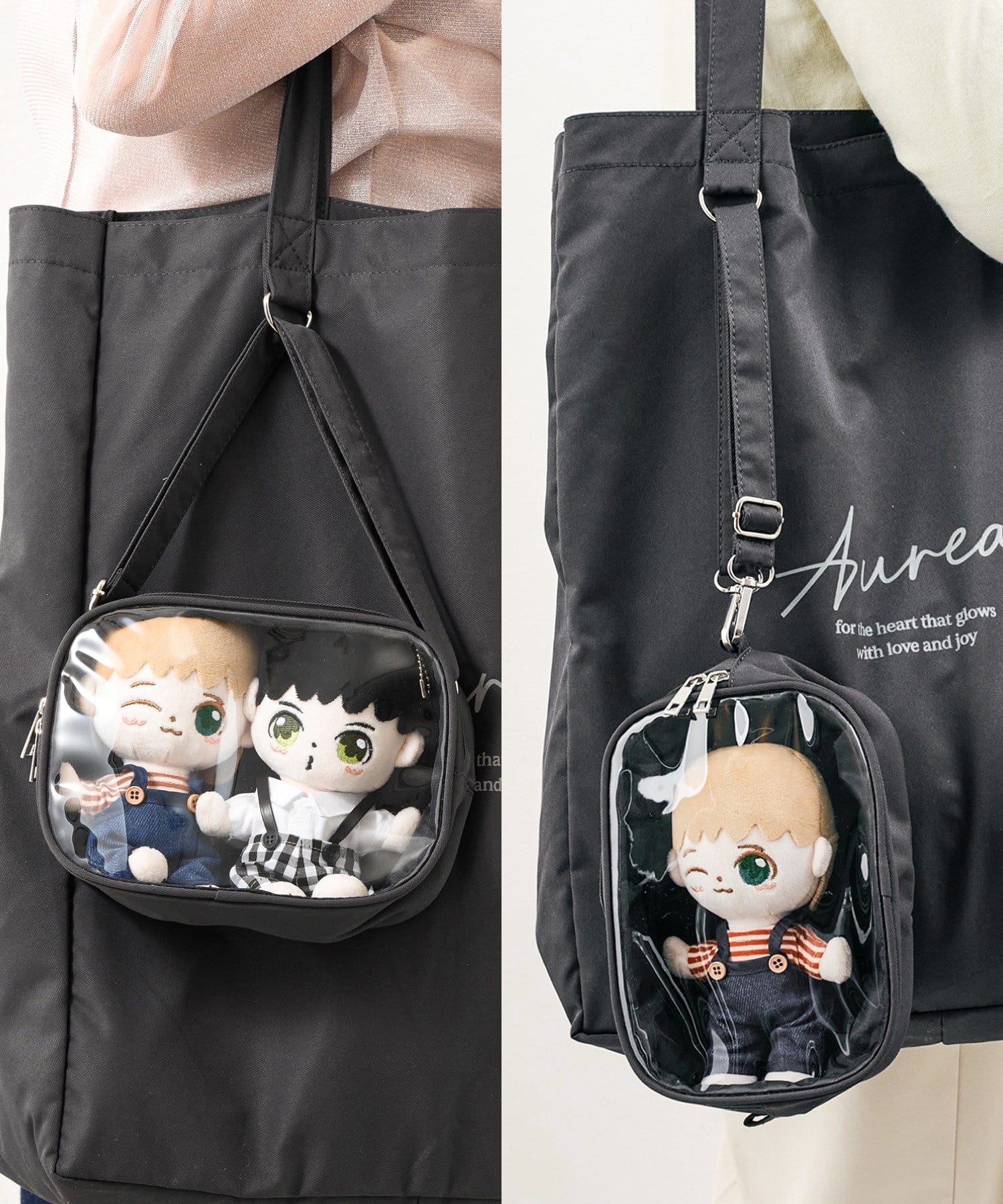 3COINS(スリーコインズ) 推し活standard ぬいポーチ