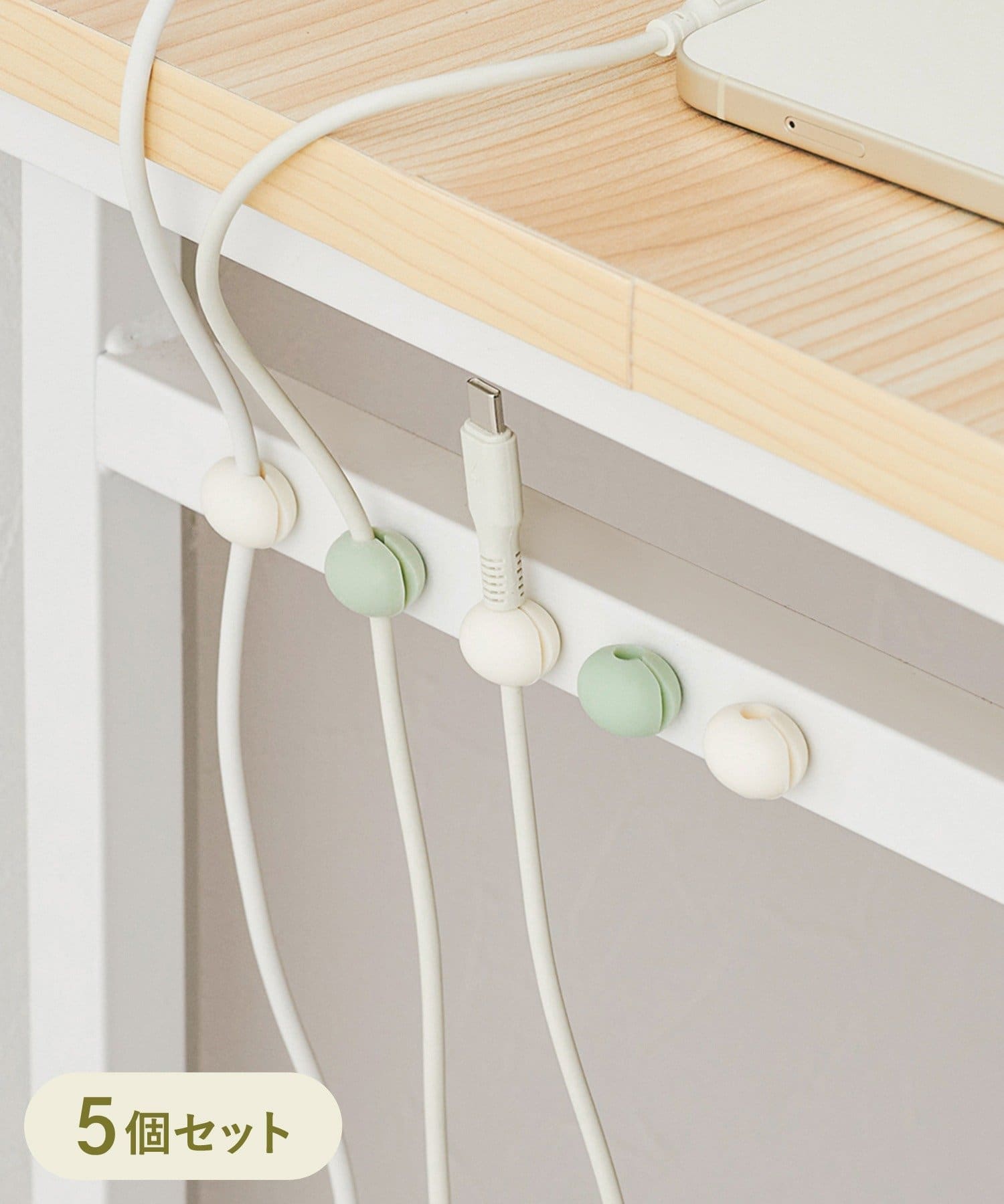 3COINS(スリーコインズ) シリコンマグネットホルダー5個セット