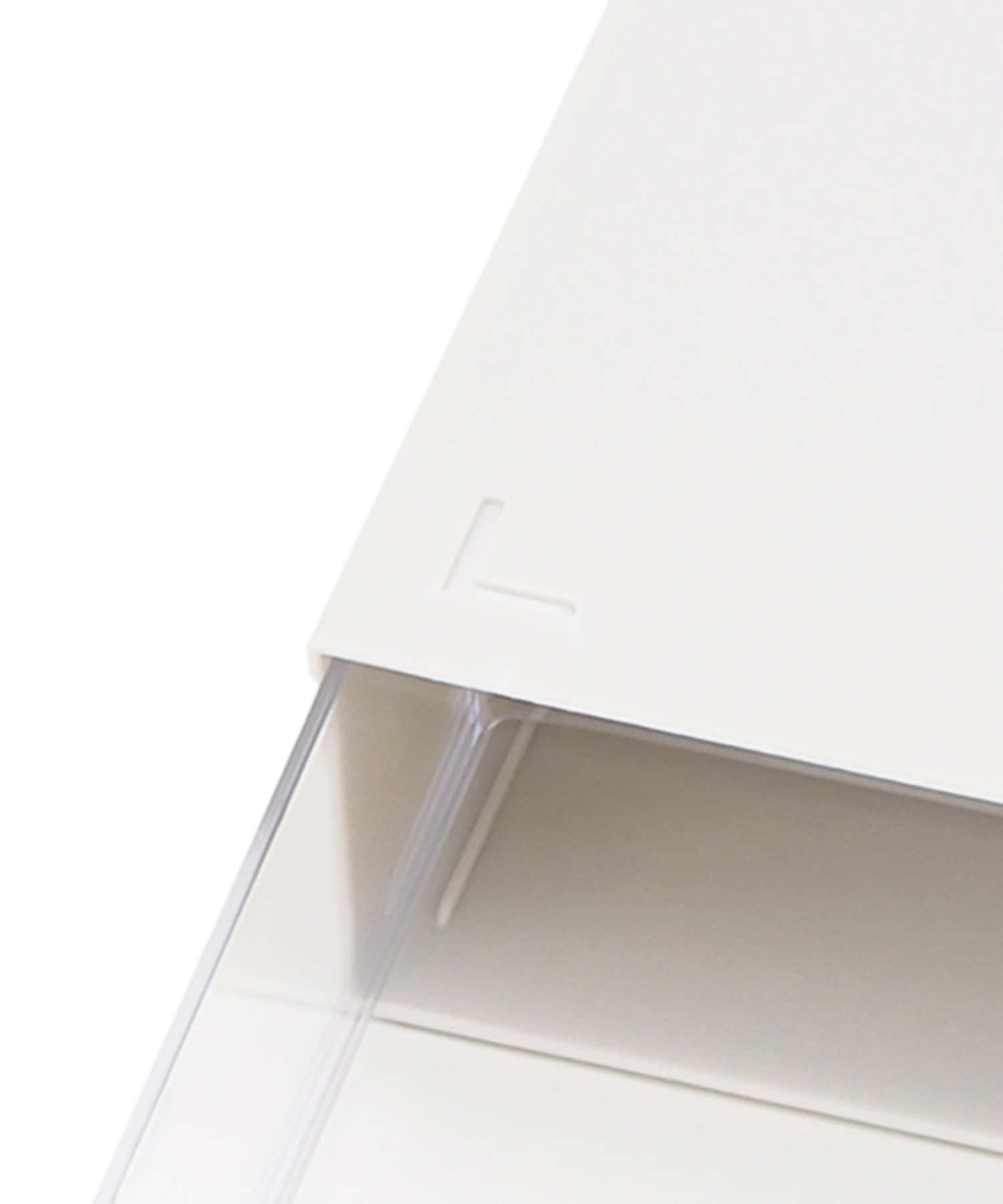 3COINS(スリーコインズ) 卓上収納ケース1段