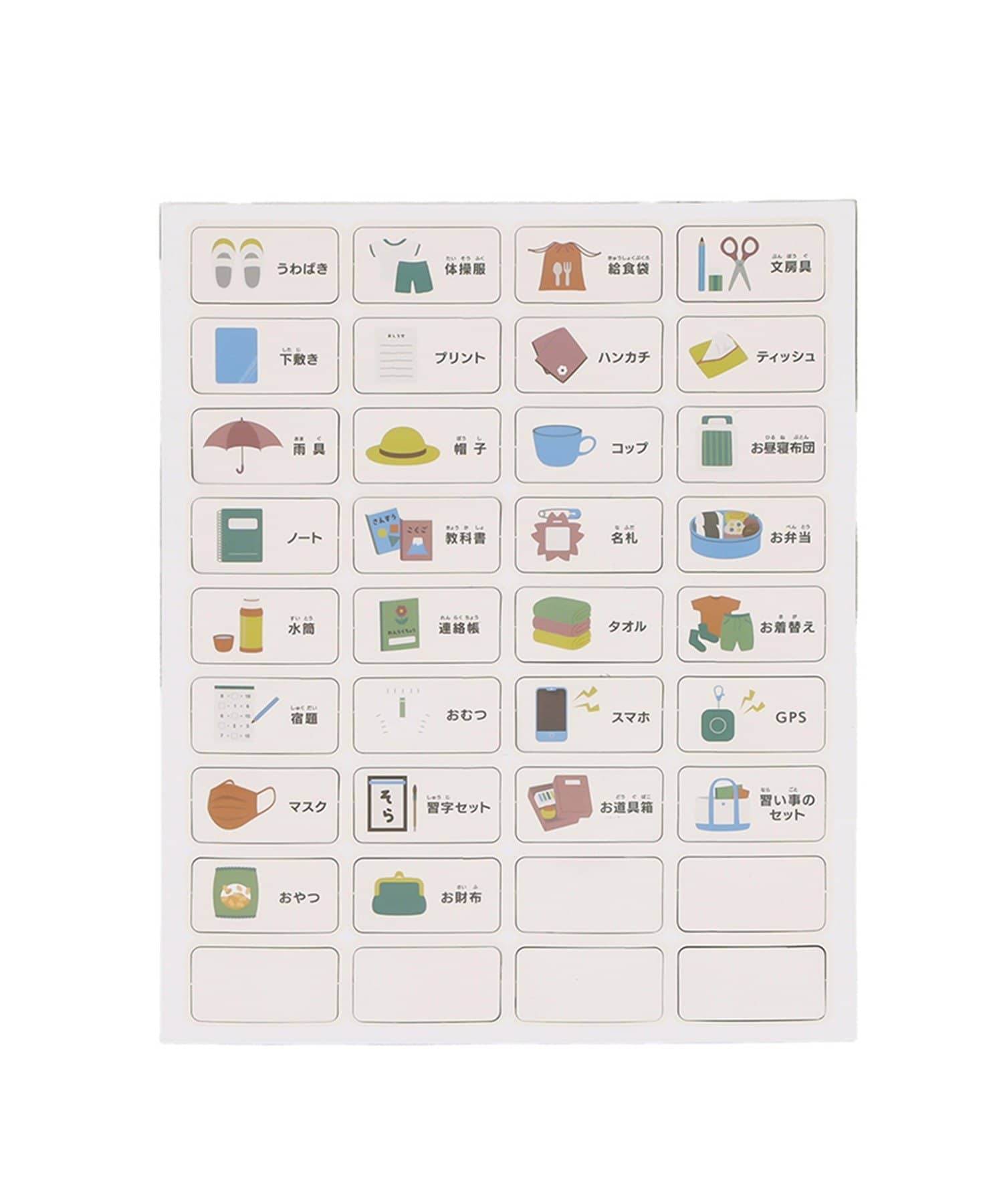 3COINS(スリーコインズ) 持ち物マグネット