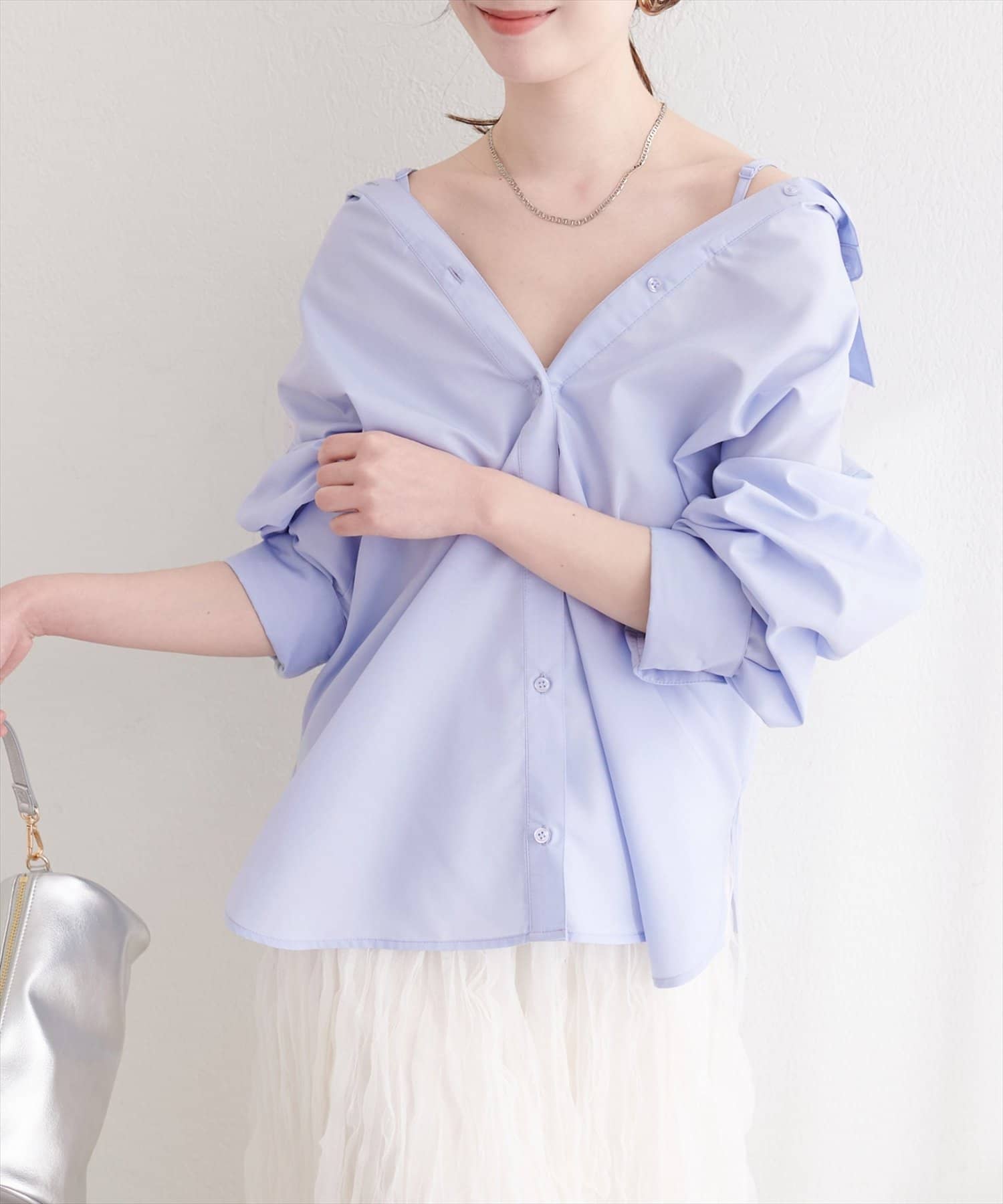 natural couture(ナチュラルクチュール) マルチウェイシャツ