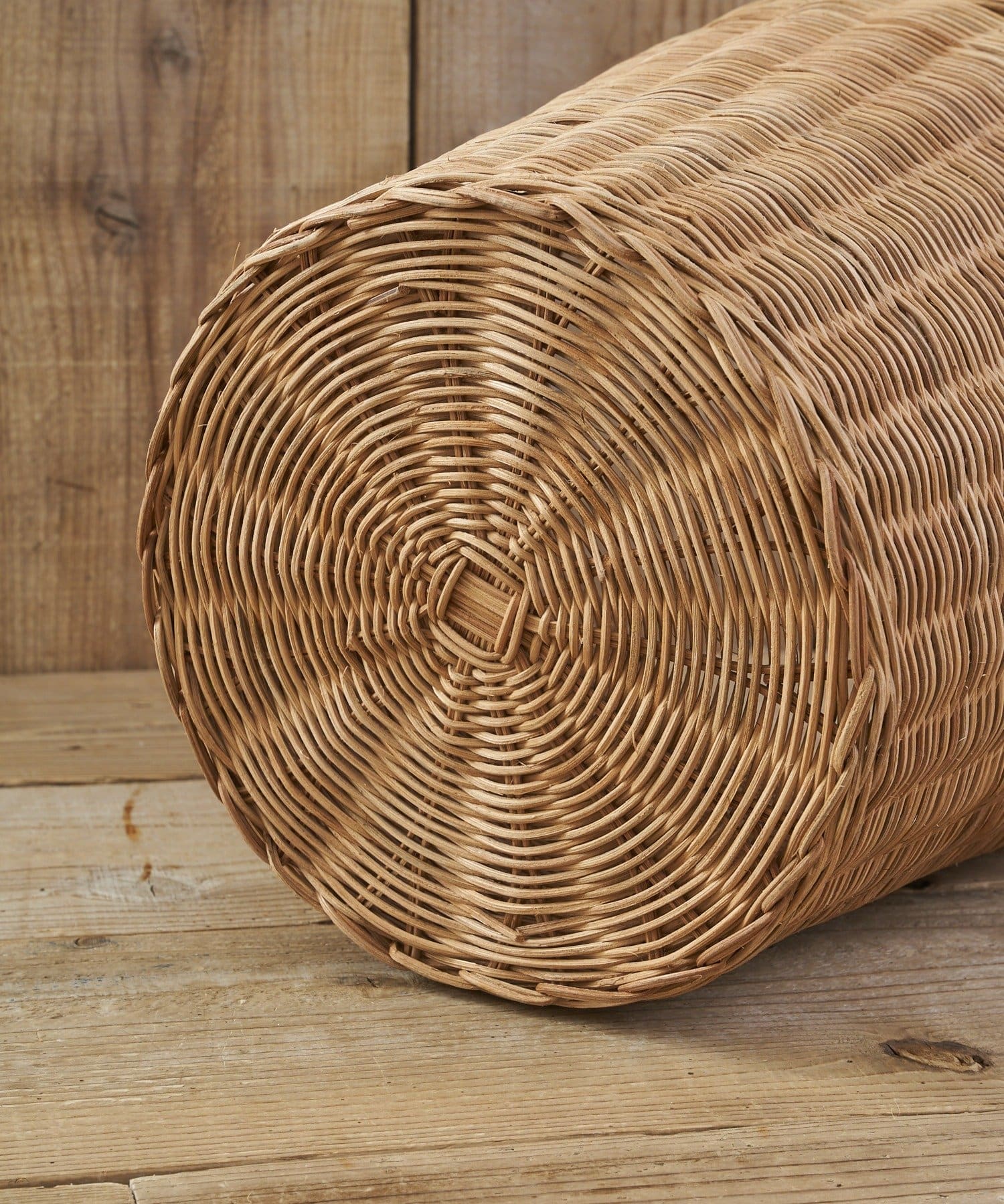 salut!(サリュ) 《WEB限定再入荷》ラタン持ち手付ラウンドバスケット