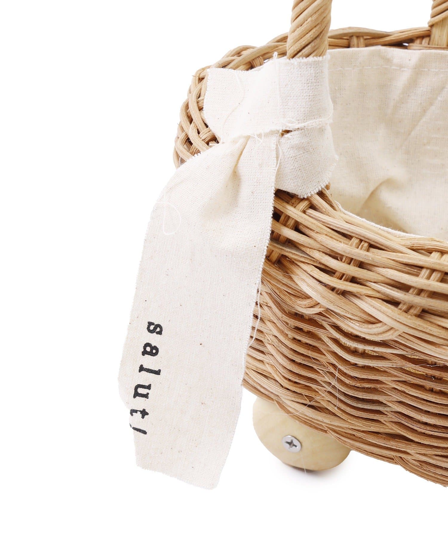 salut!(サリュ) 《WEB限定再入荷》ラタンプチバギー