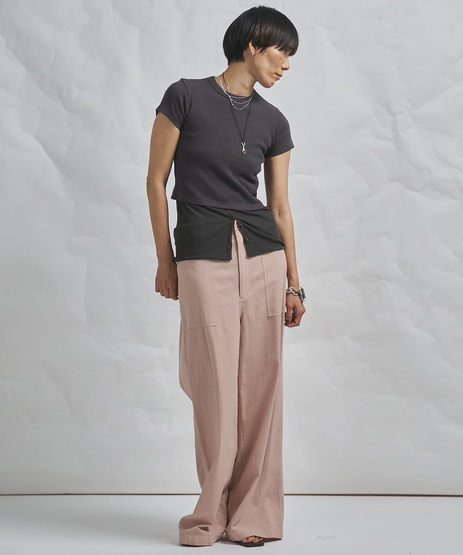 Whim Gazette(ウィム ガゼット) 【GEMINI】マルチwayノースリーブカットソー