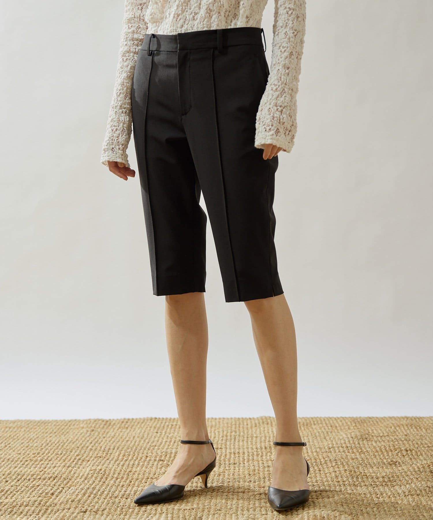 Whim Gazette(ウィム ガゼット) 【Drawing Numbers】カプリパンツ