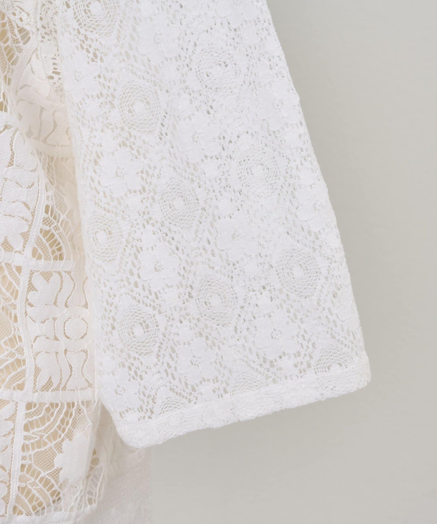 BEARDSLEY(ビアズリー) 《4/2(木)18：00予約開始》MIXレースシャツ