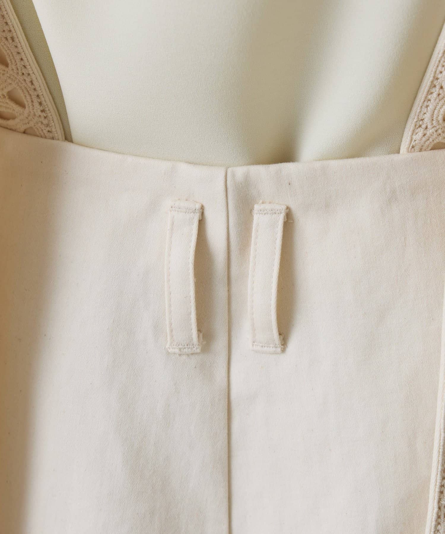 COLLAGE GALLARDAGALANTE(コラージュ ガリャルダガランテ) 【脚長効果】サスペンダーワイドタックパンツ