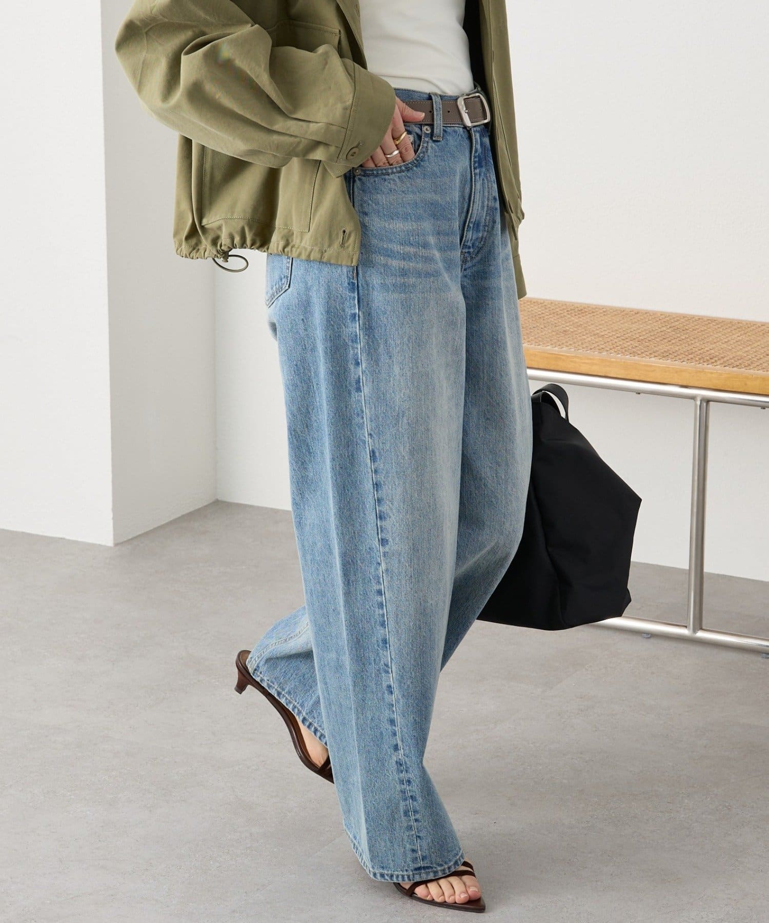 RIVE DROITE(リヴドロワ) 予約【A・MONN(アモン)】addフロントナローデニム