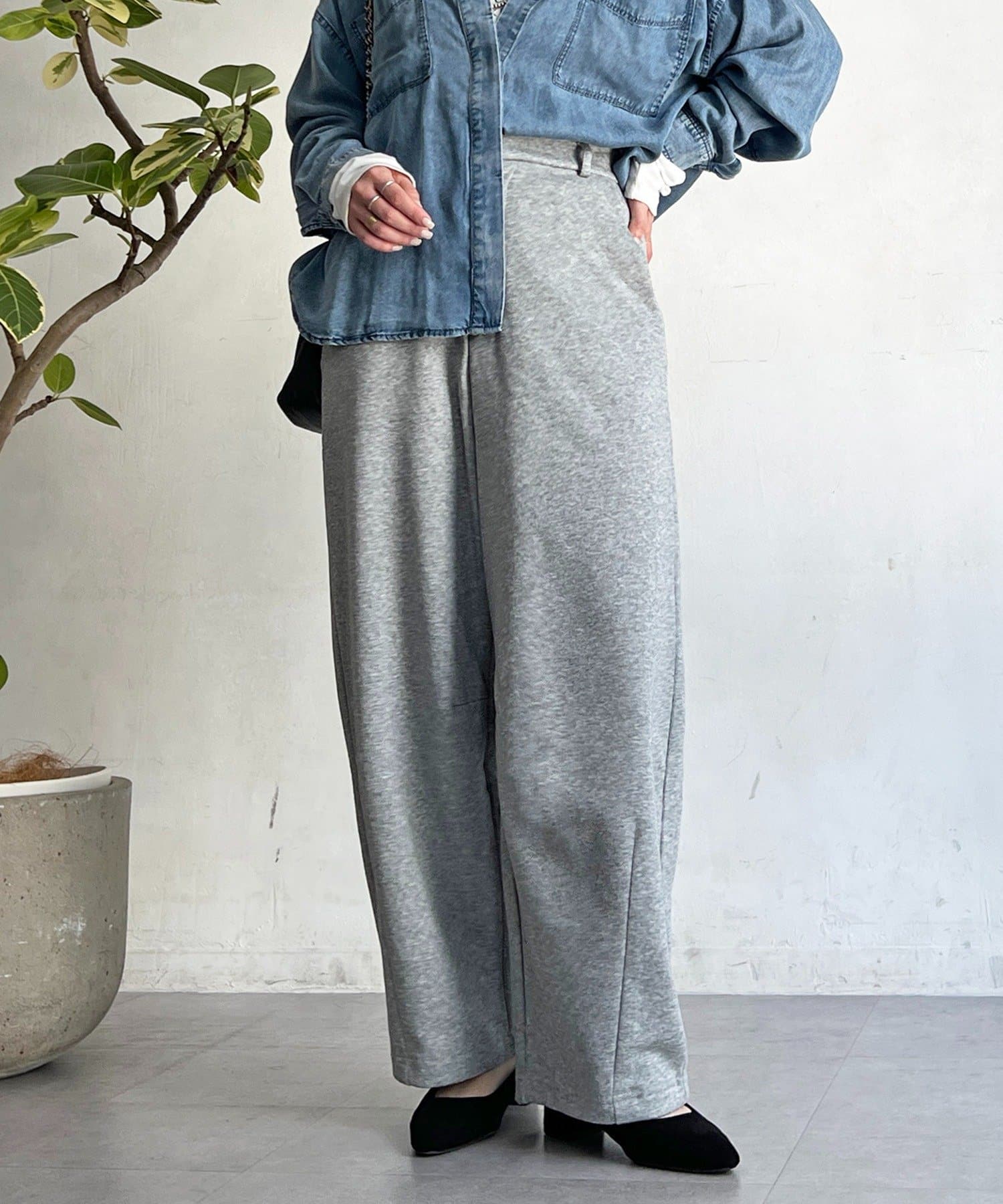 un dix cors(アンディコール) 薄ダンボールパンツ