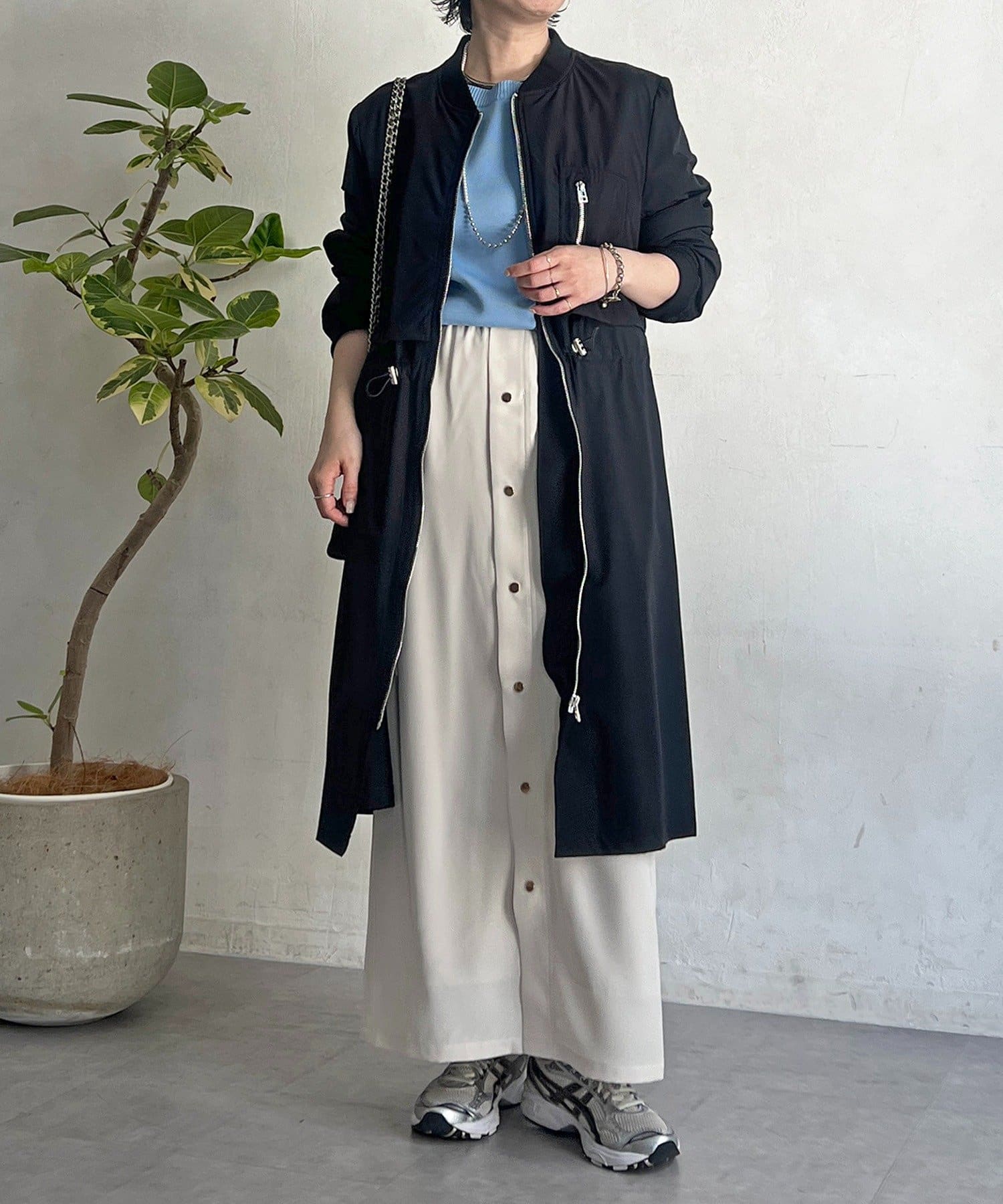 un dix cors(アンディコール) ウエストドロストコート