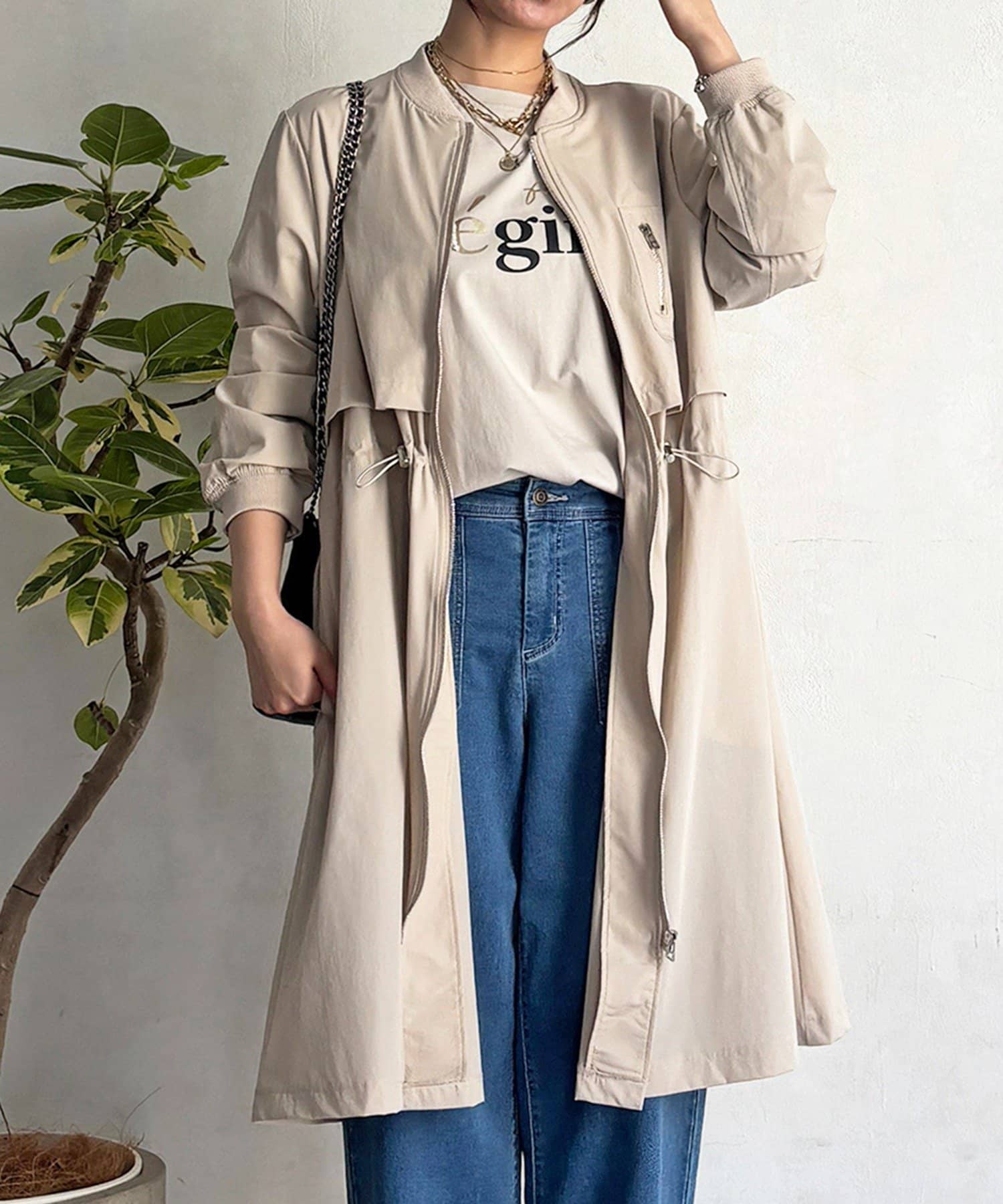 un dix cors(アンディコール) ウエストドロストコート