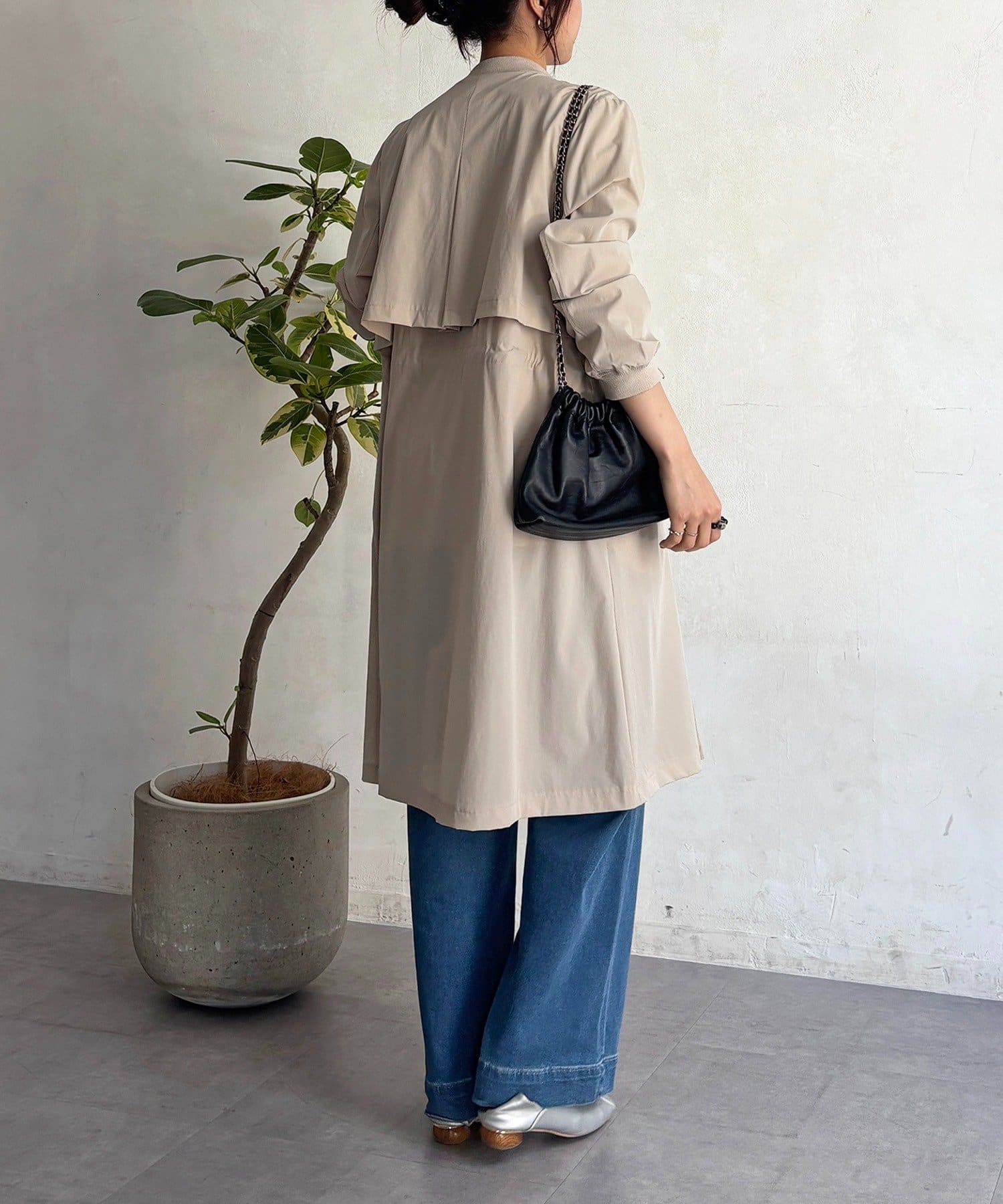 un dix cors(アンディコール) ウエストドロストコート