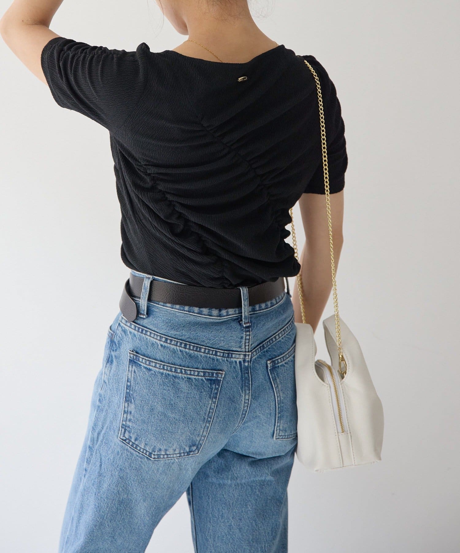 gemeil(ジェムイル) シャーリングトップス(IF-330)