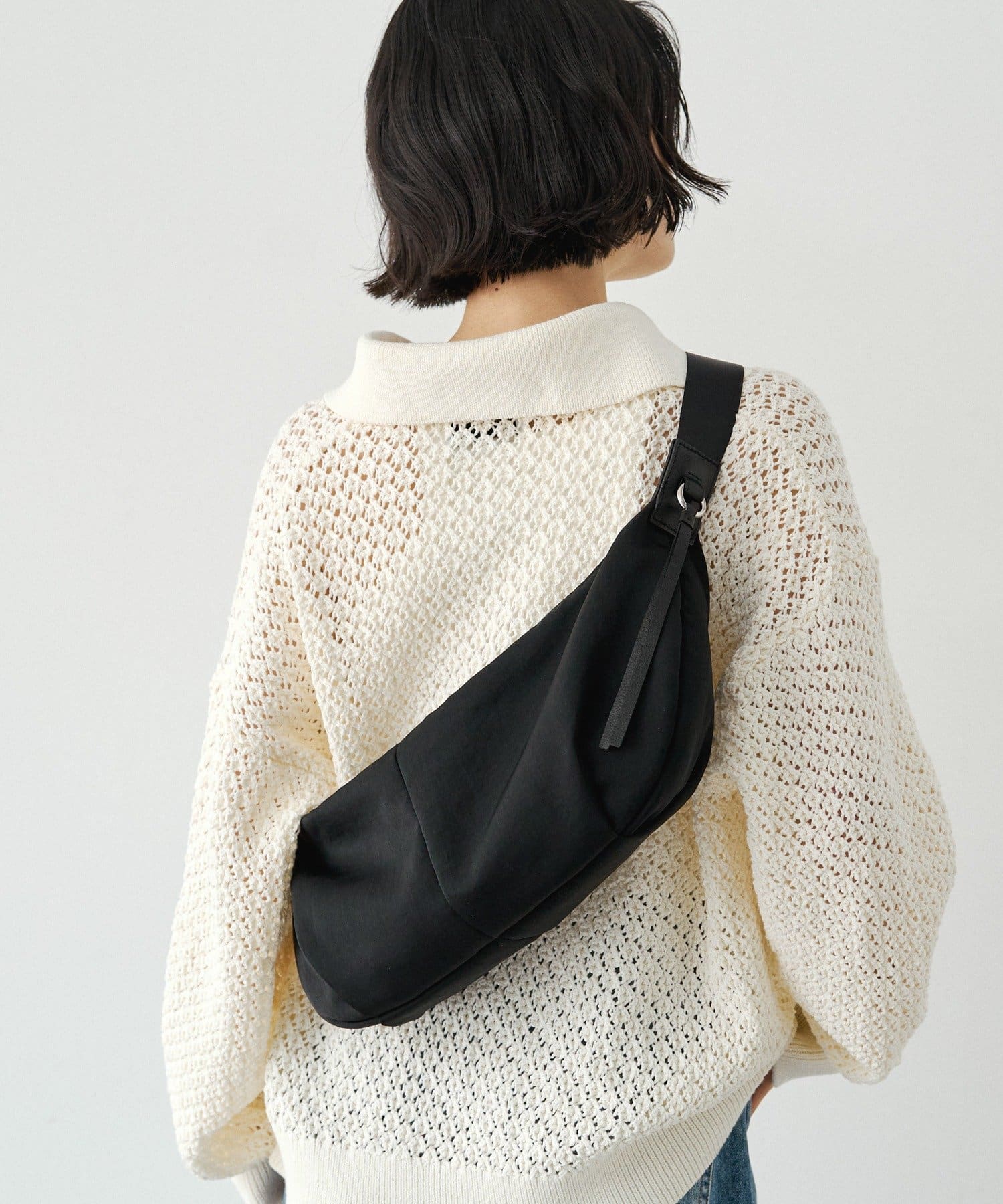 russet(ラシット) ナイロンバナナボディバッグ