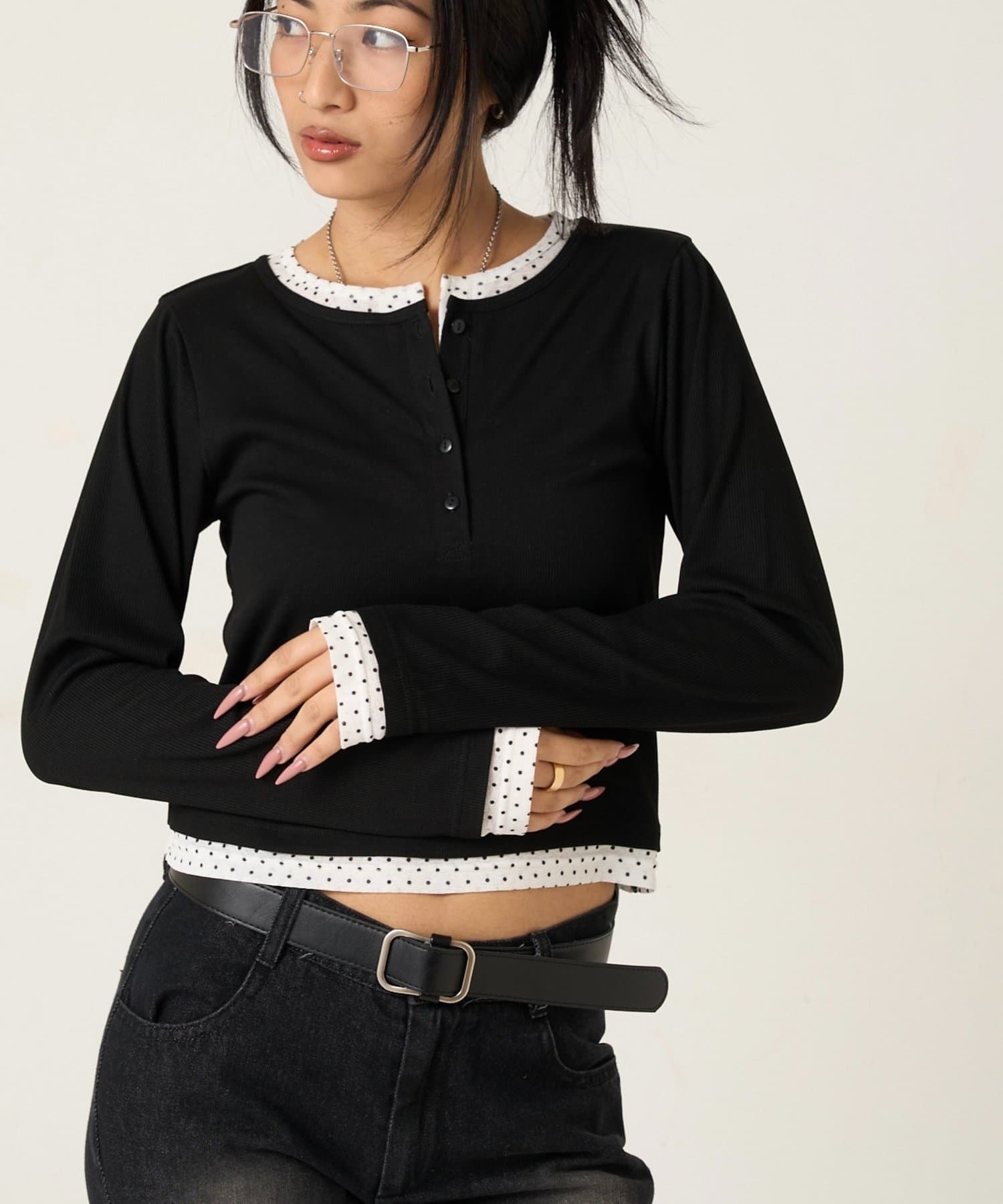 WHO’S WHO gallery(フーズフーギャラリー) 【WEB限定カラーあり】LAYERED TOPS