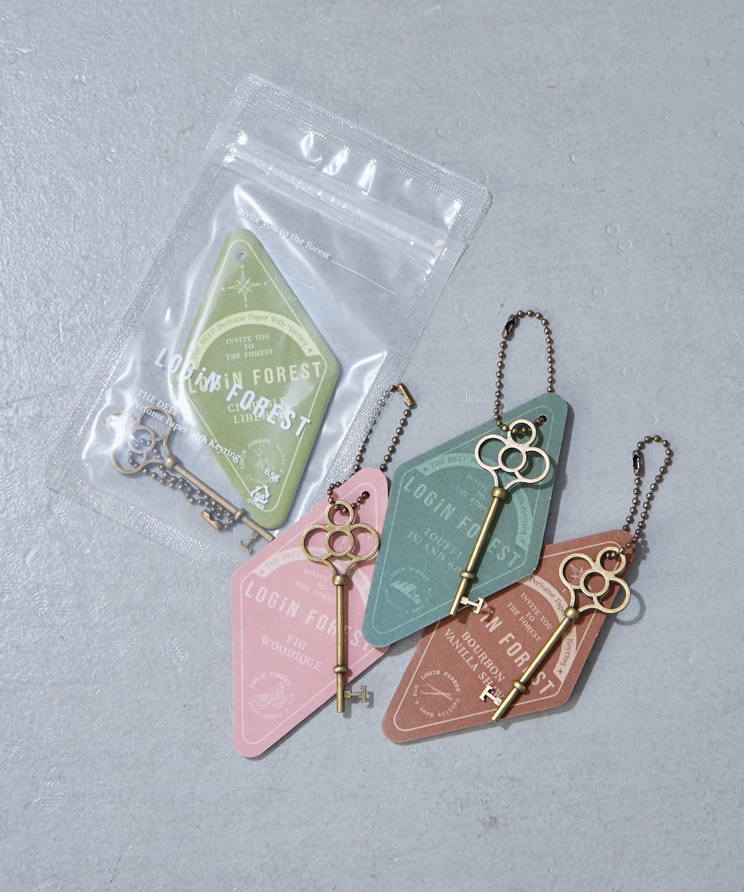 BIRTHDAY BAR(バースデイバー) 【Login Forest】Keyring Perfume Sachet　サシェ